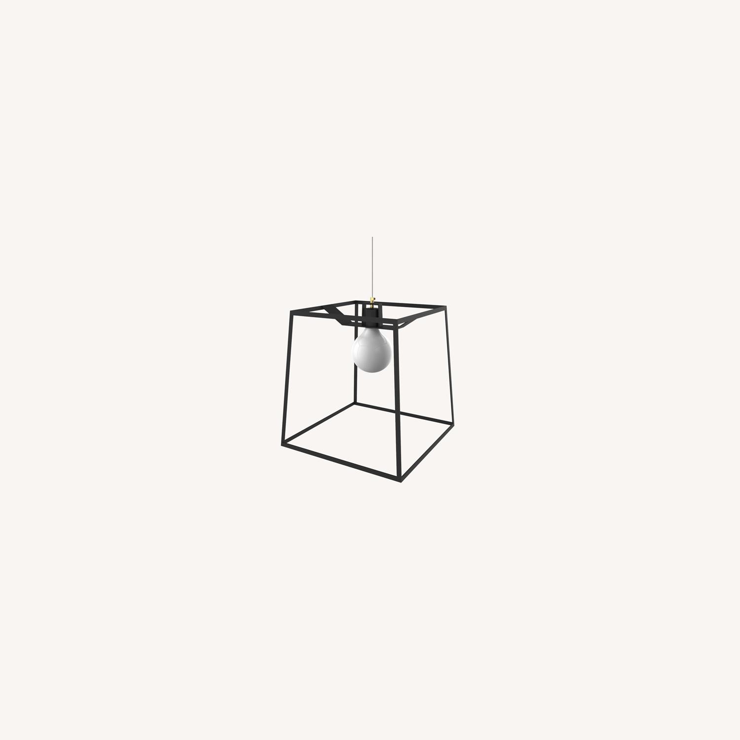 Iacoli & McAllister Large Frame Pendant- Black - image-9