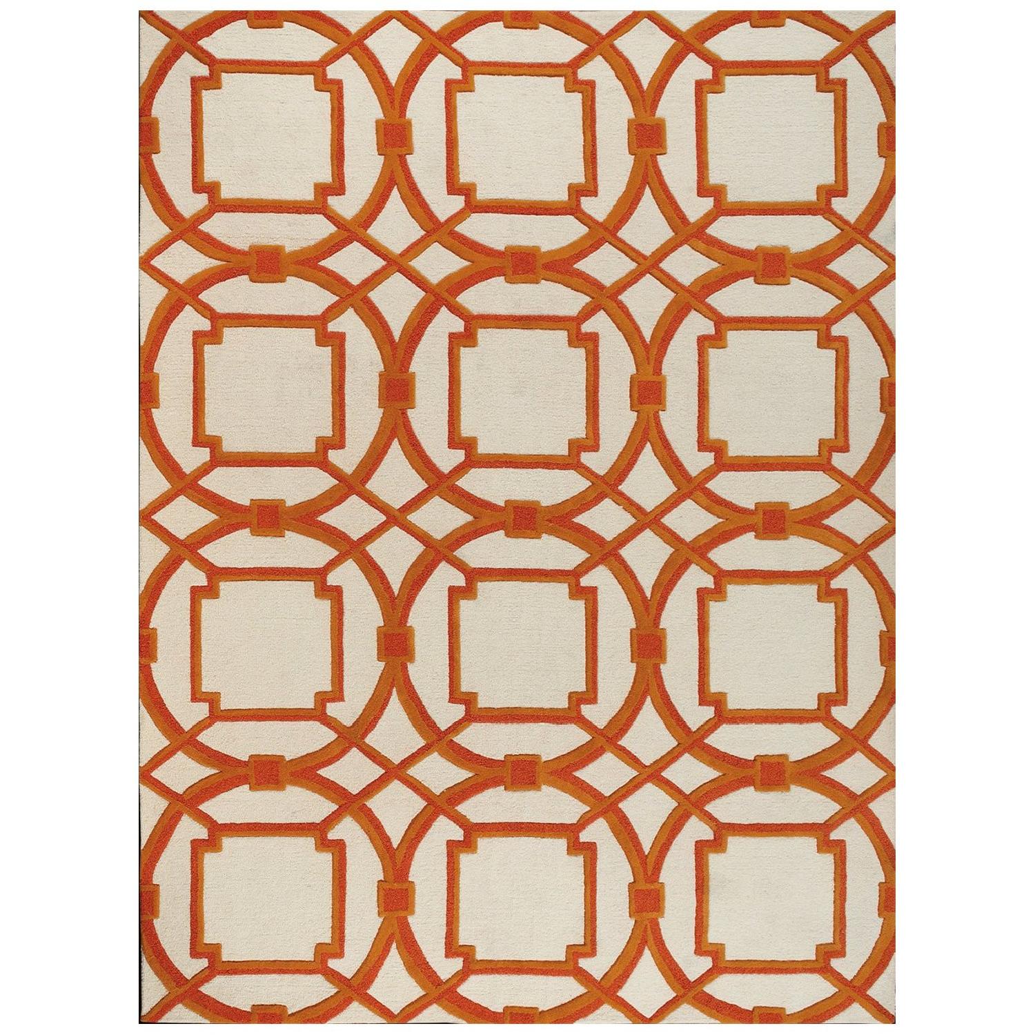 Global Views Arabesque Hand Tufted Rug - image-5