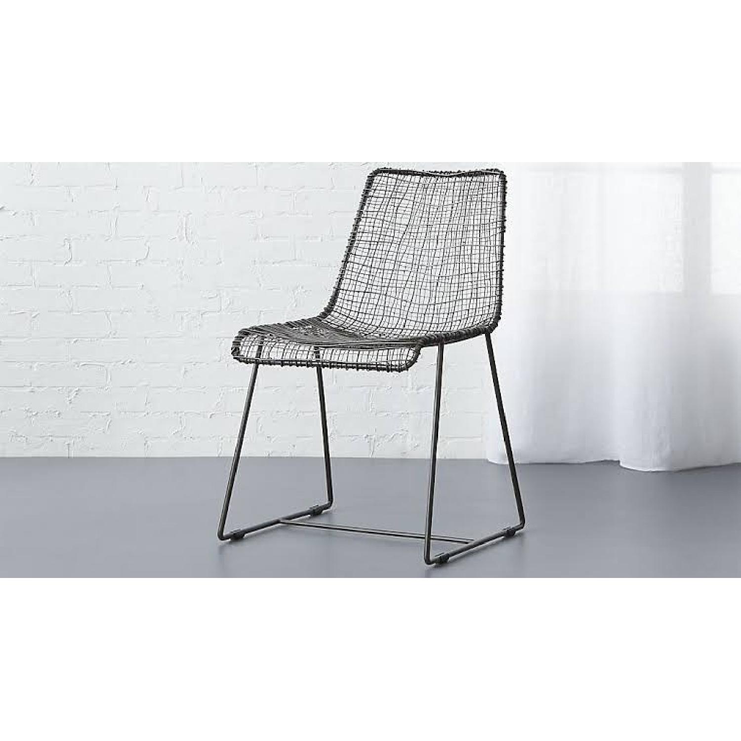 CB2 4 Reed Chairs - image-5