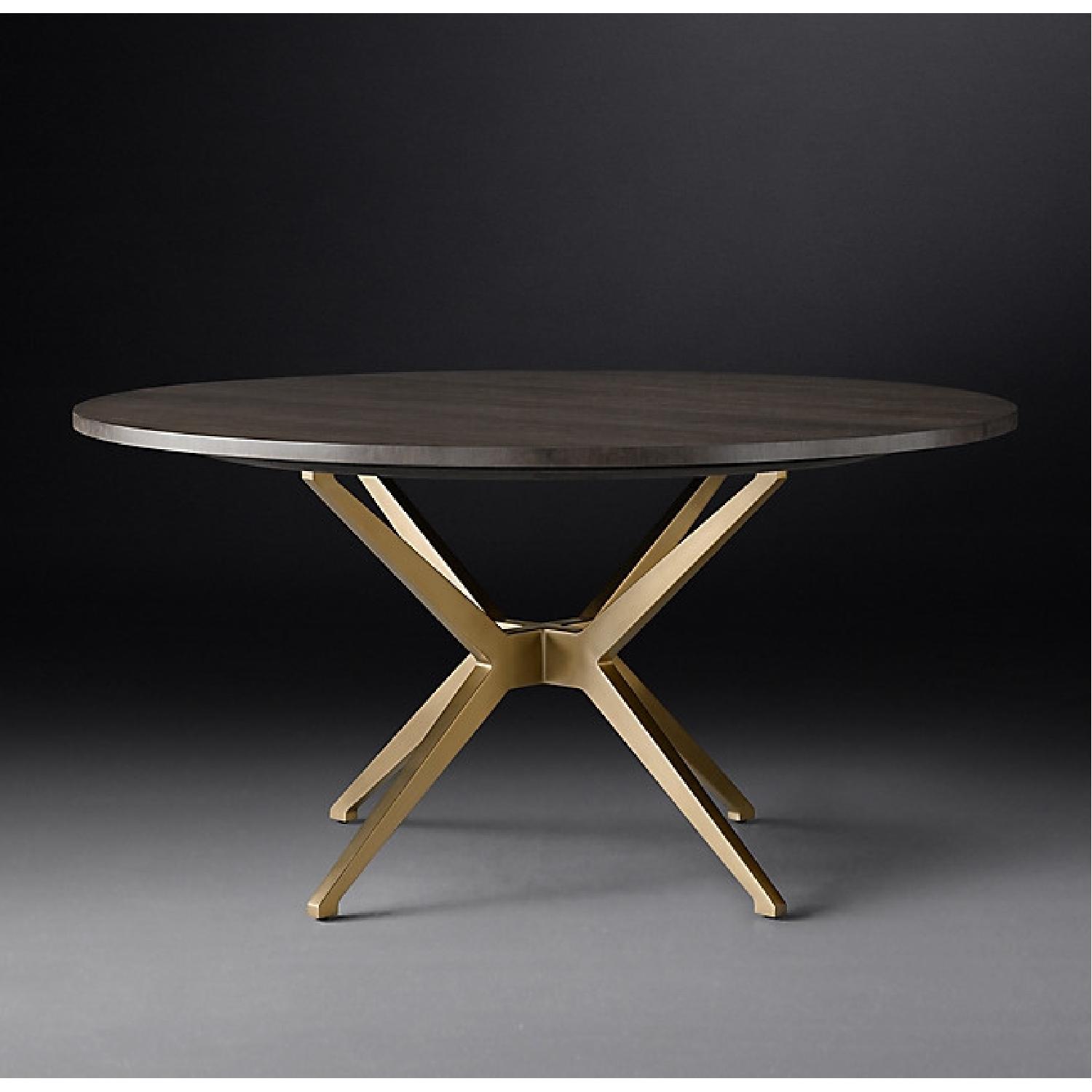 Restoration Hardware 48 Maslow Round Dining Table AptDeco