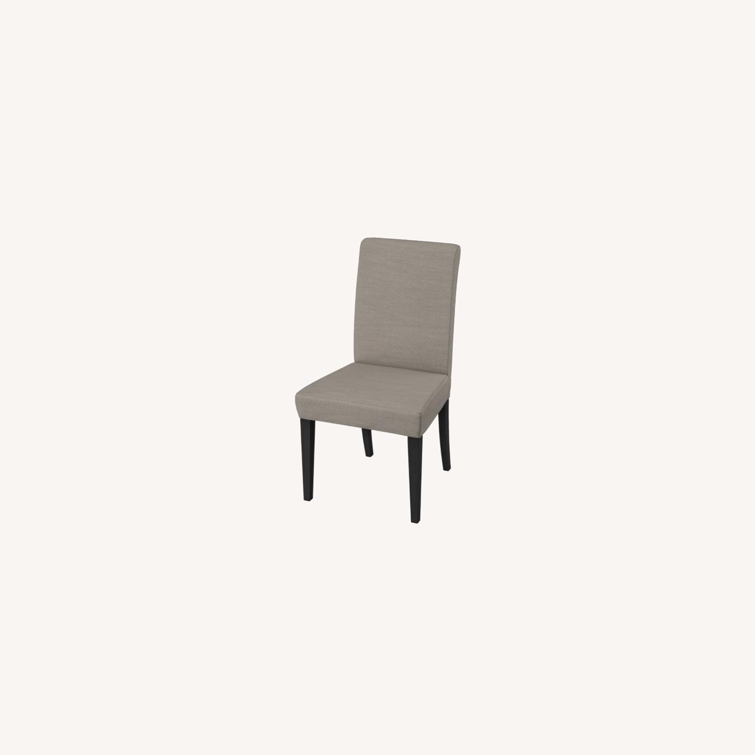 IKEA Henriksdal Chair (Grey/Beige) - AptDeco
