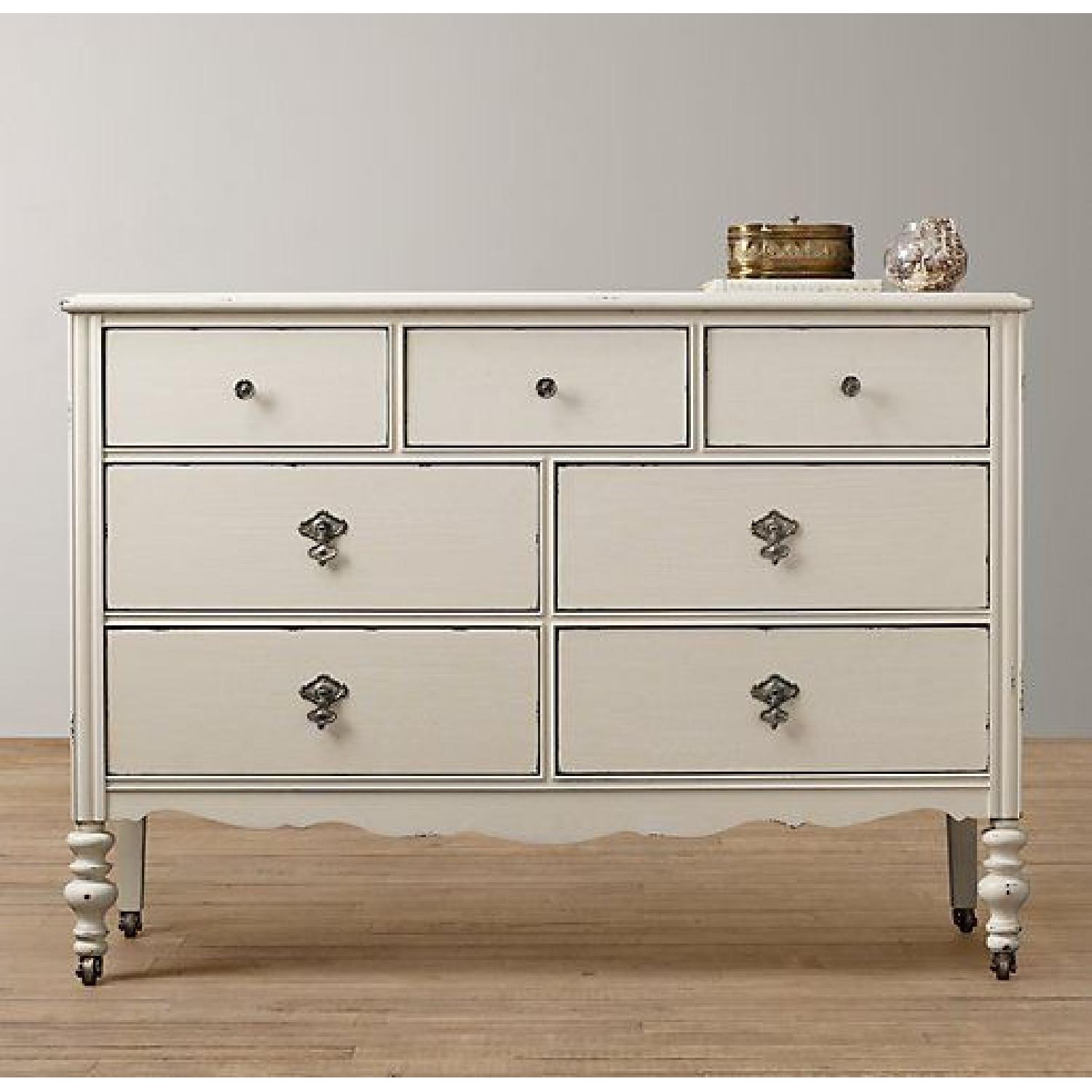 Restoration Hardware Colette Dresser in Aged White - image-7
