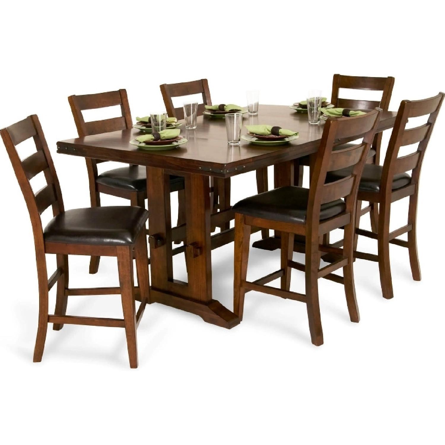 Bob's Discount Dining set Counter Height Expandable 8 one - image-7
