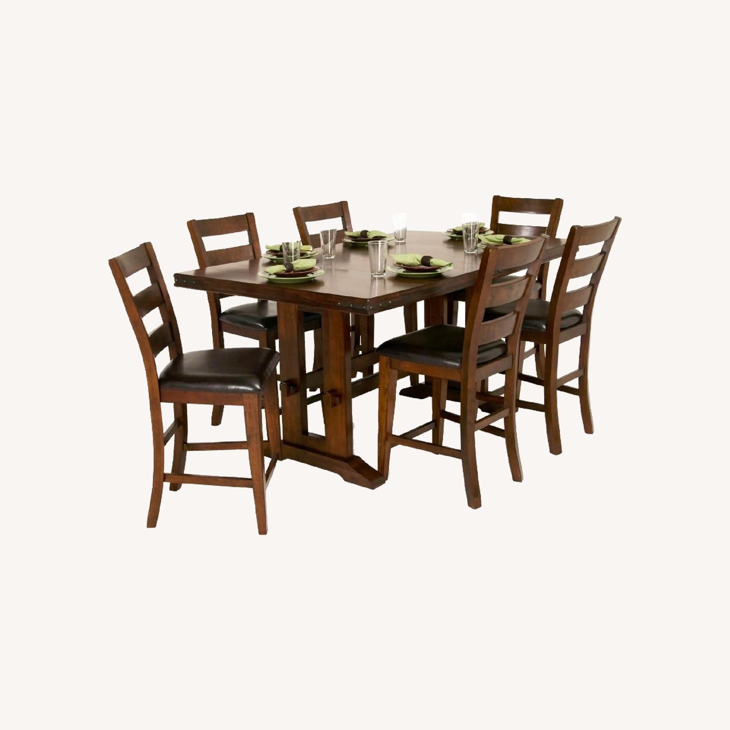 Bob's Discount Dining set Counter Height Expandable 8 one - image-0