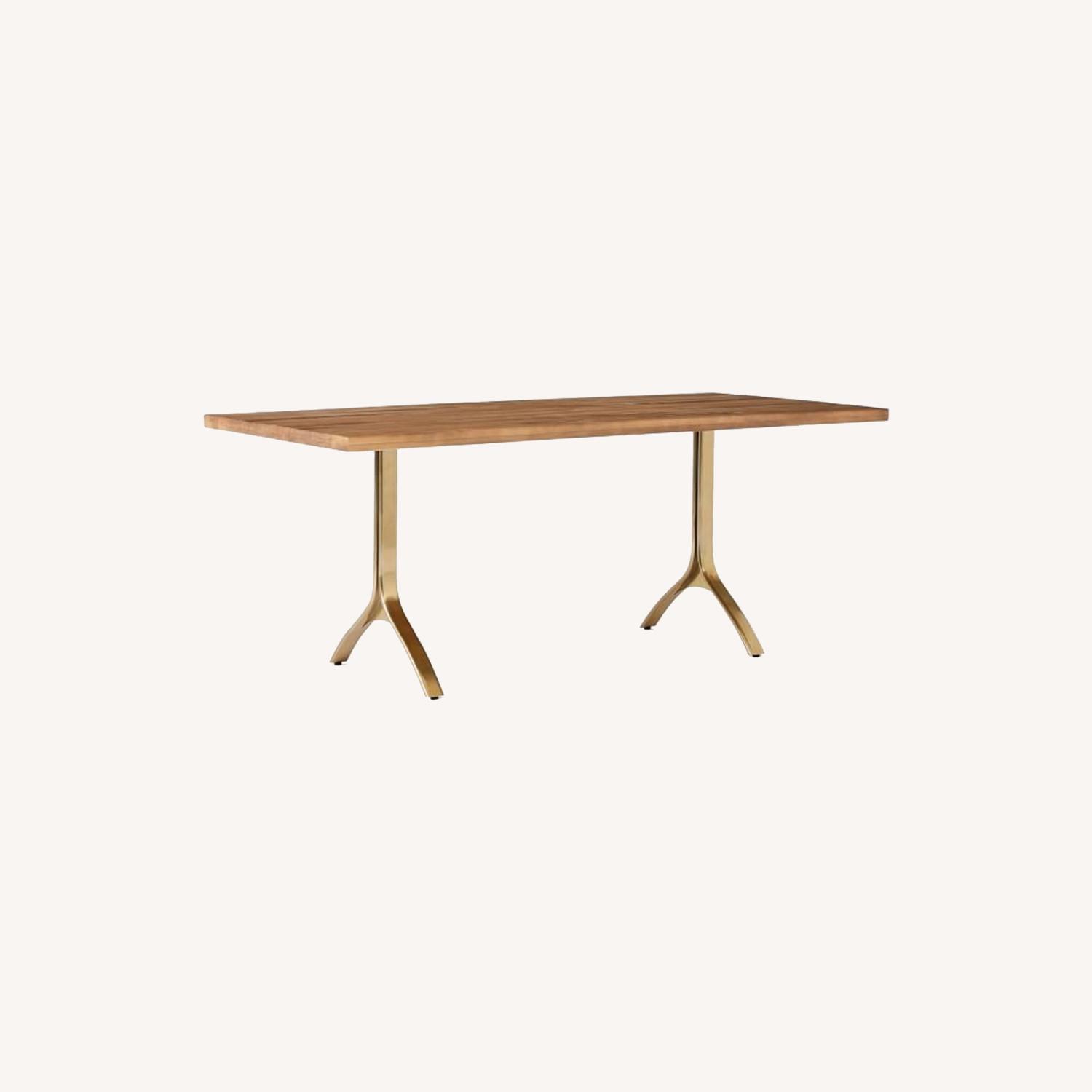West Elm Avery Wishbone Dining Table - image-0