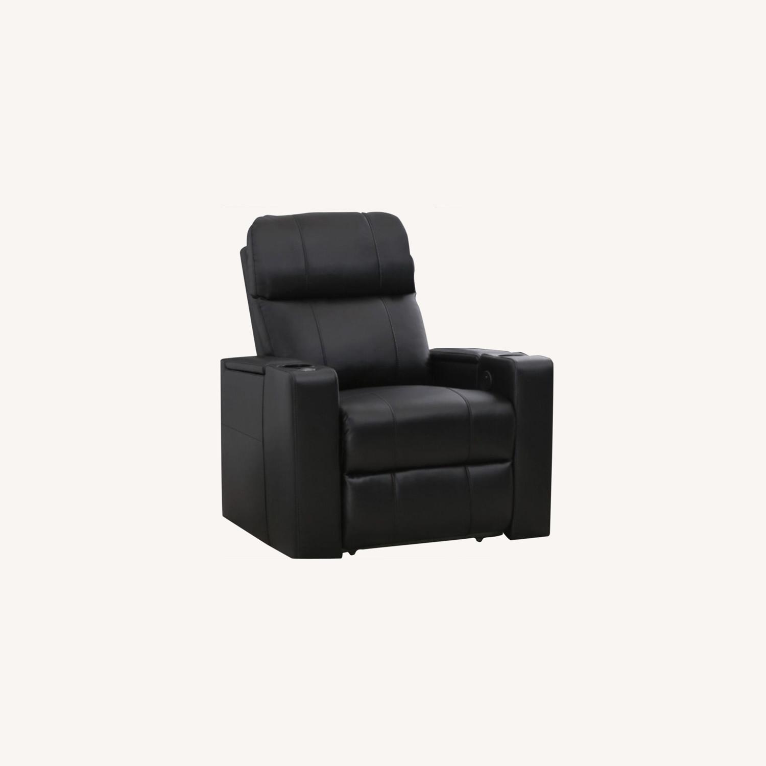 Abbyson Power Recliner Lounge Chair, USB, Storage AptDeco