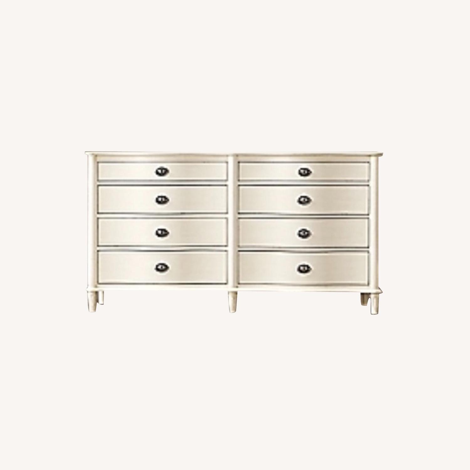 Restoration Hardware Dresser in Antique White - image-0