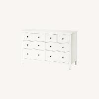 white dresser ikea hemnes IKEA HEMNES 8-drawer dresser, White stain, 63x37 3/4