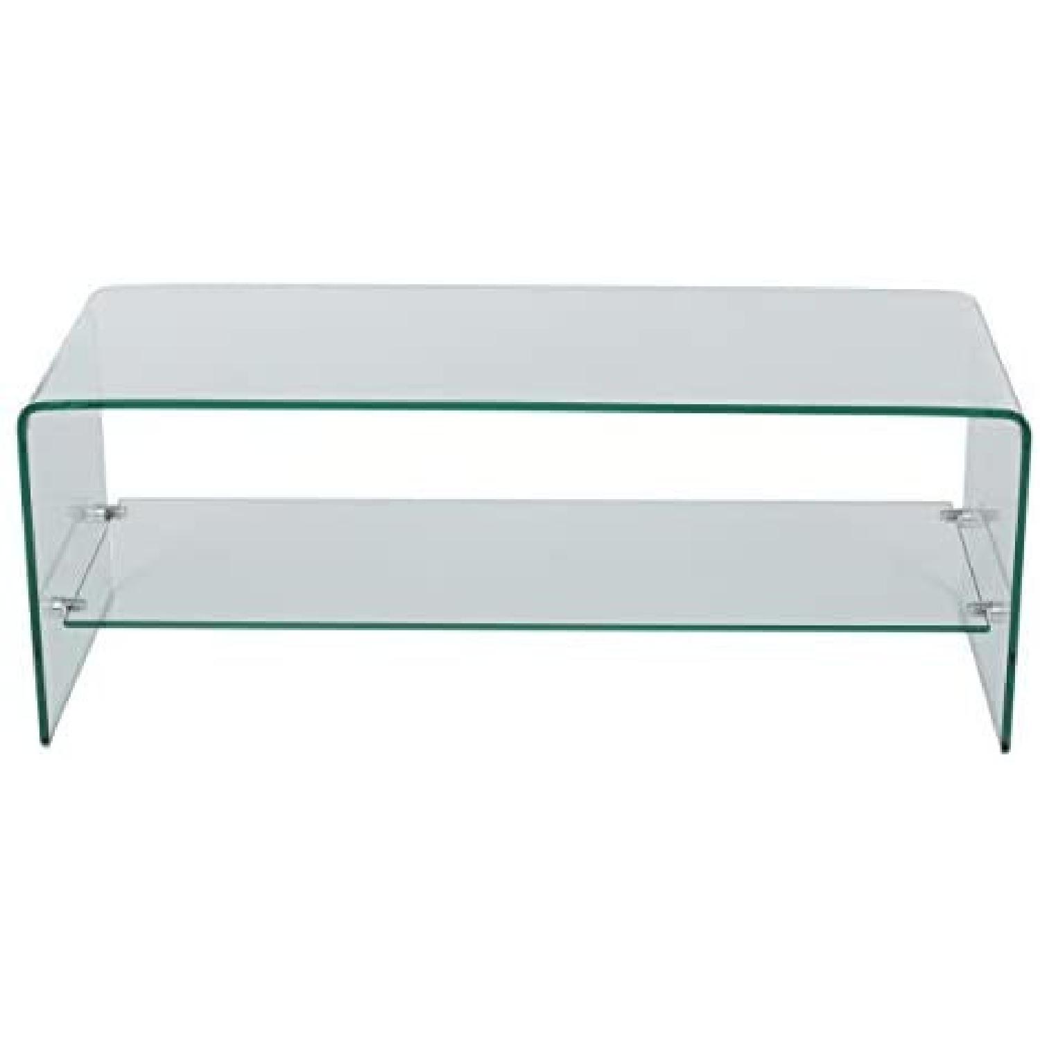 Christopher Knight Bartlet Glass Table AptDeco