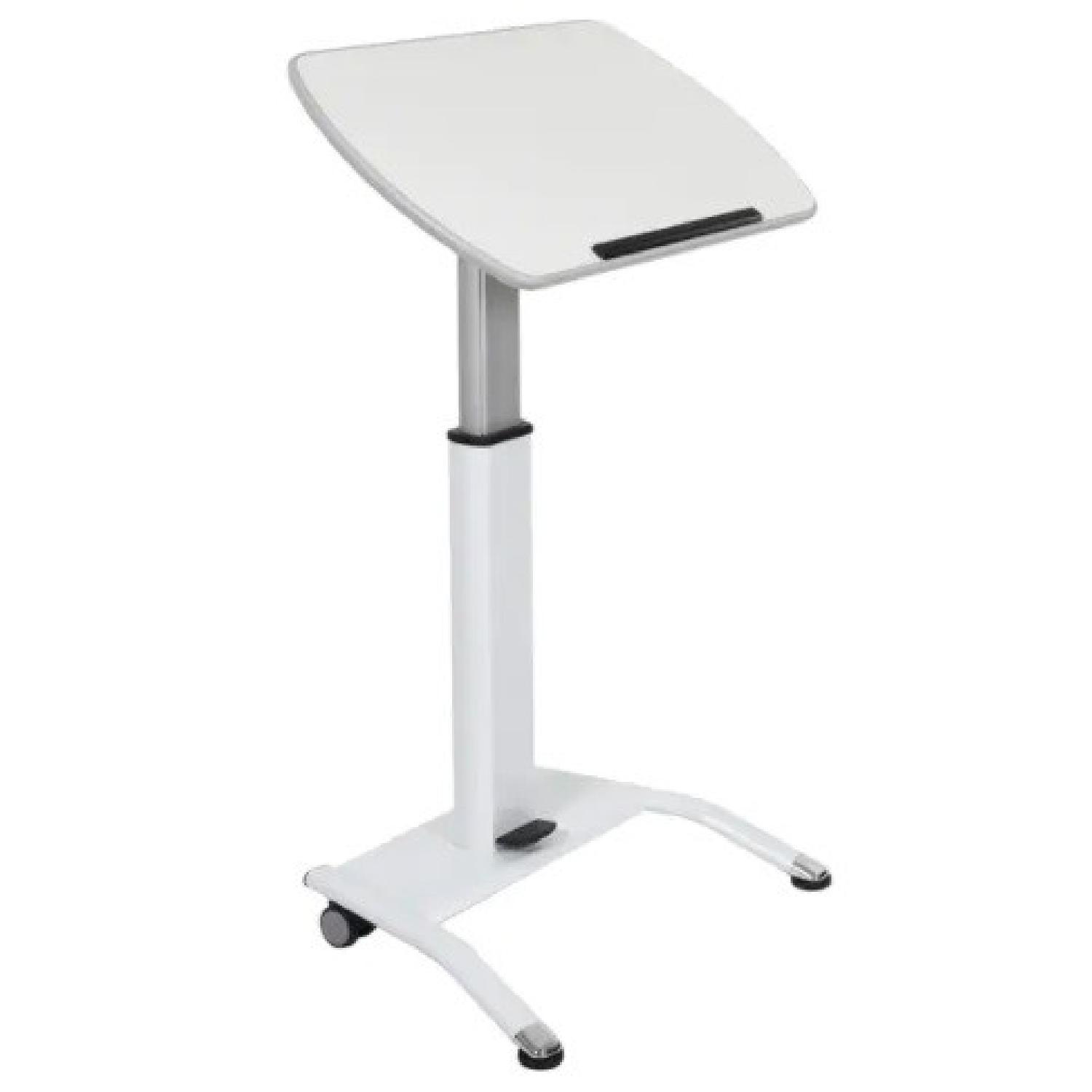 Luxor White Standing Desk - image-5