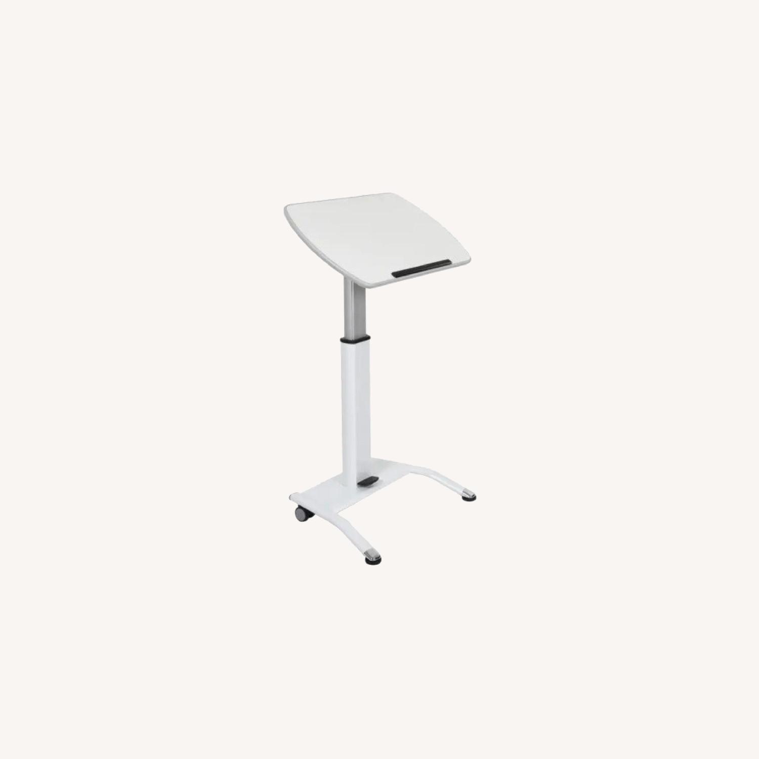 Luxor White Standing Desk - image-0