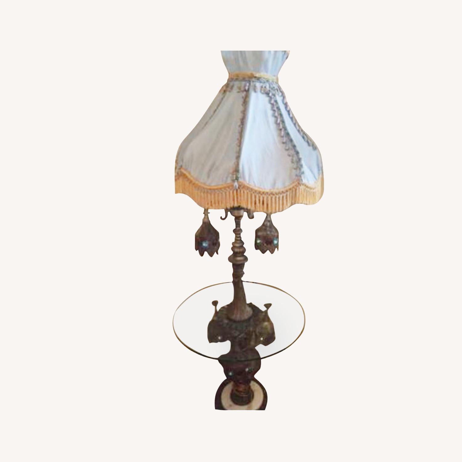 Antique Floor Lamp - image-0
