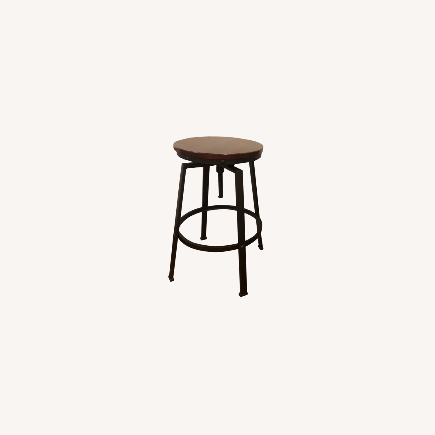 Rustic Barstools - AptDeco
