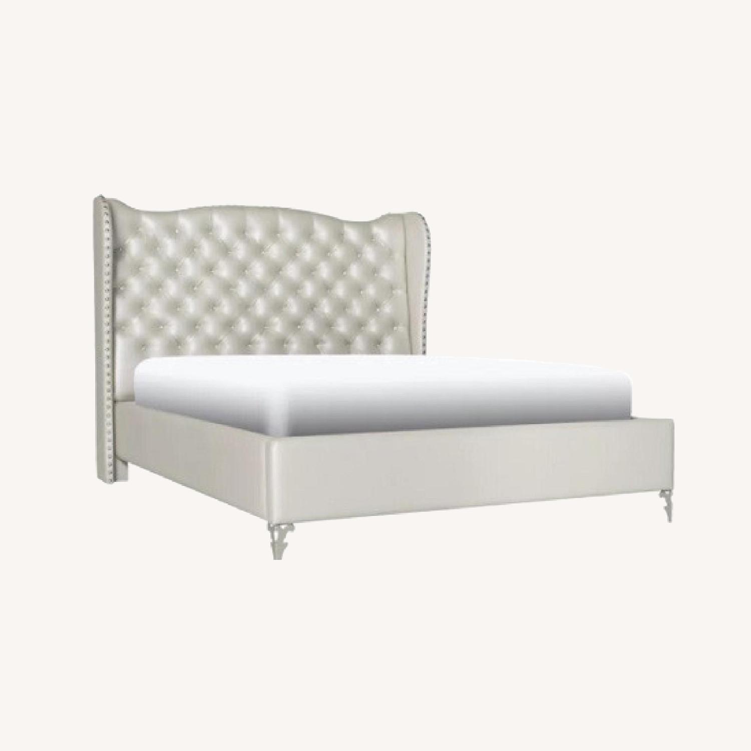Raymour & Flanigan Hollywood Loft Queen Size Bed Frame AptDeco