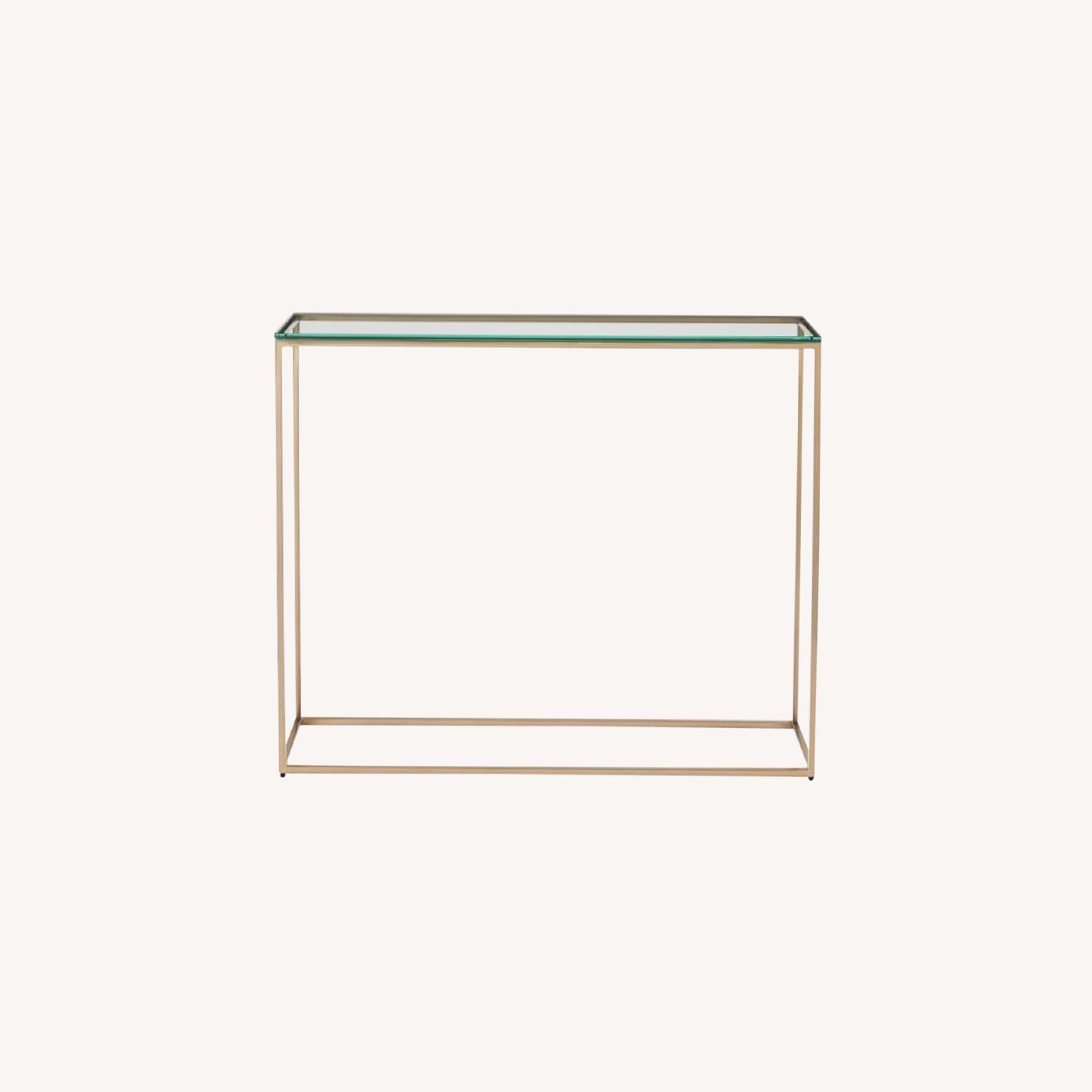 West Elm Streamline Console Glass - Thumbnail 3