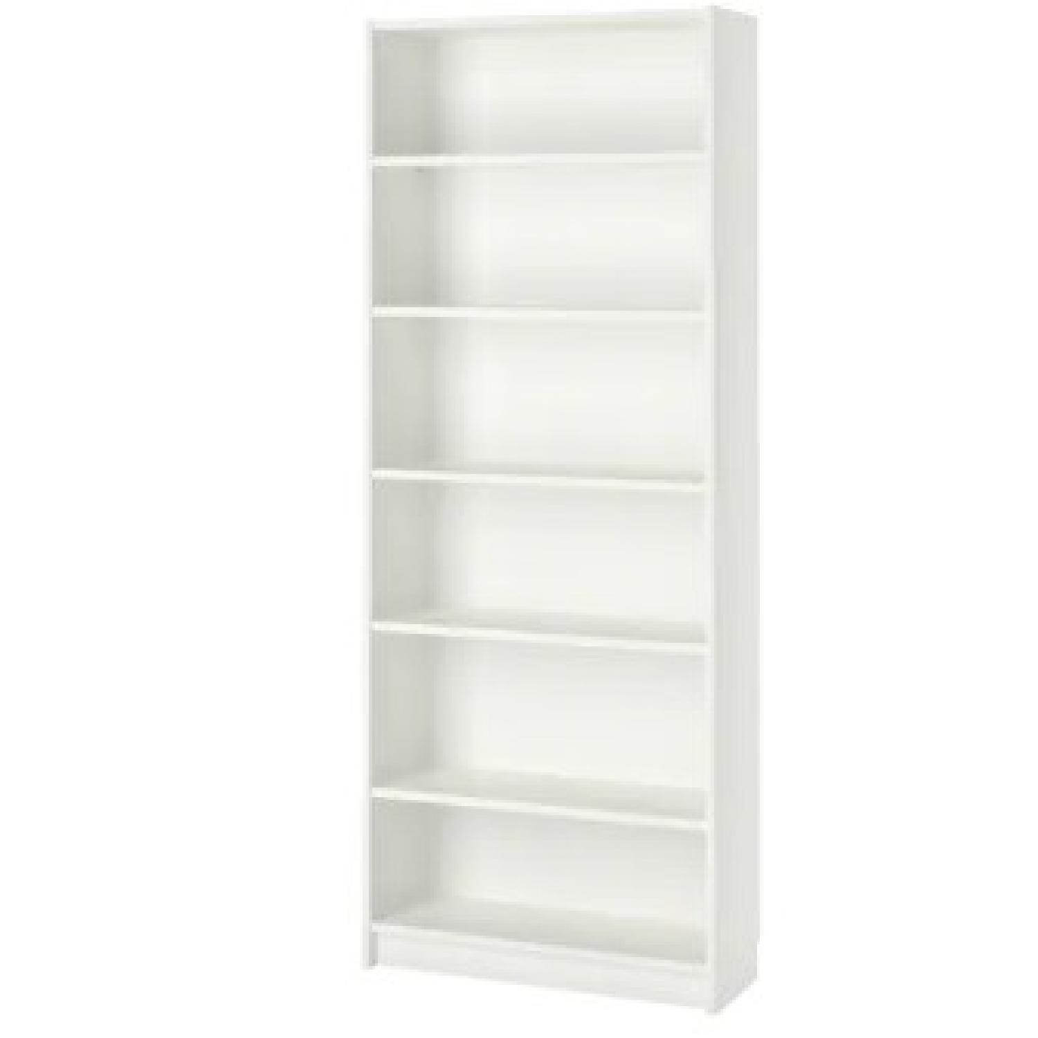 IKEA Modern White Billy Bookshelves - image-4