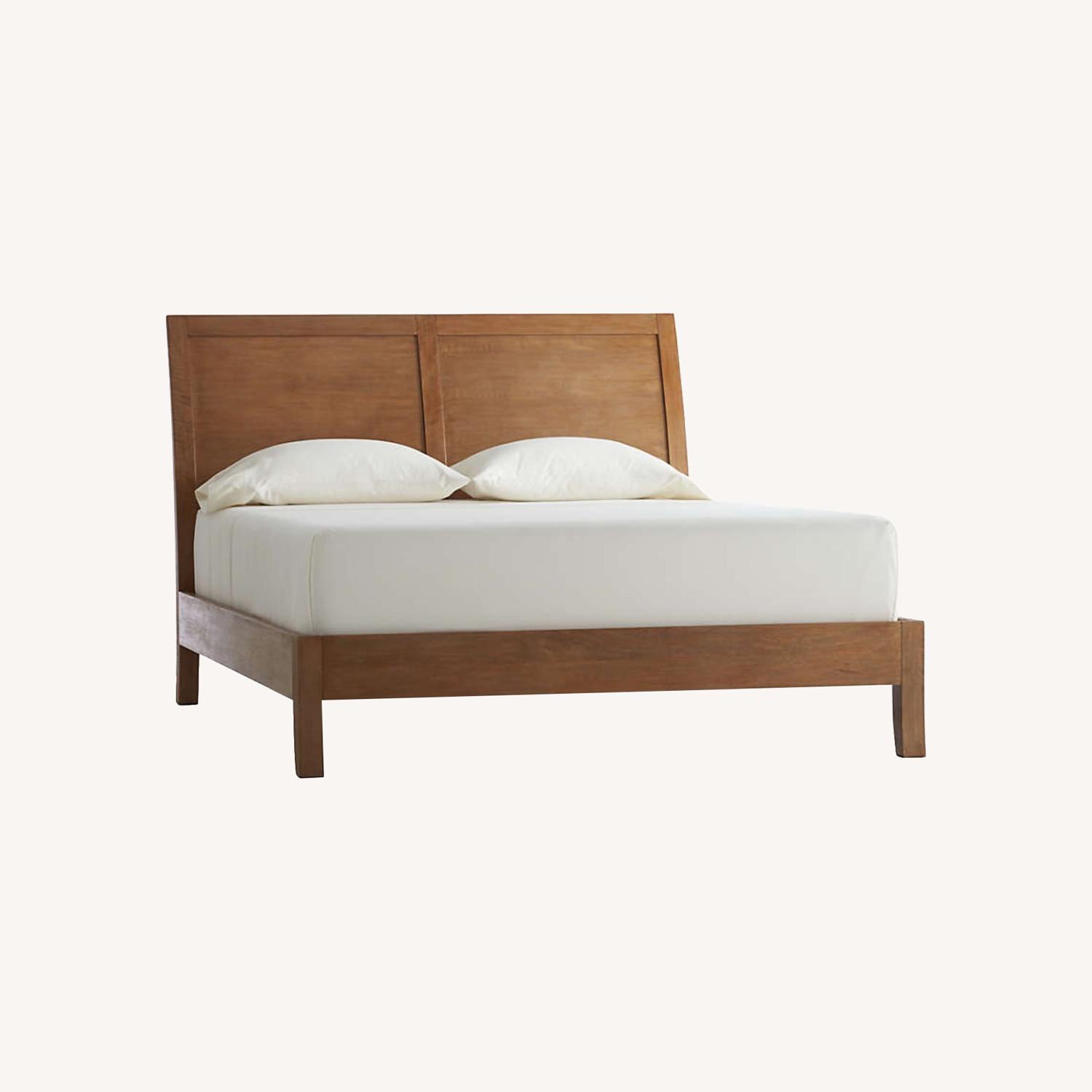 Crate & Barrel Queen Size Dawson Bed - Thumbnail 3