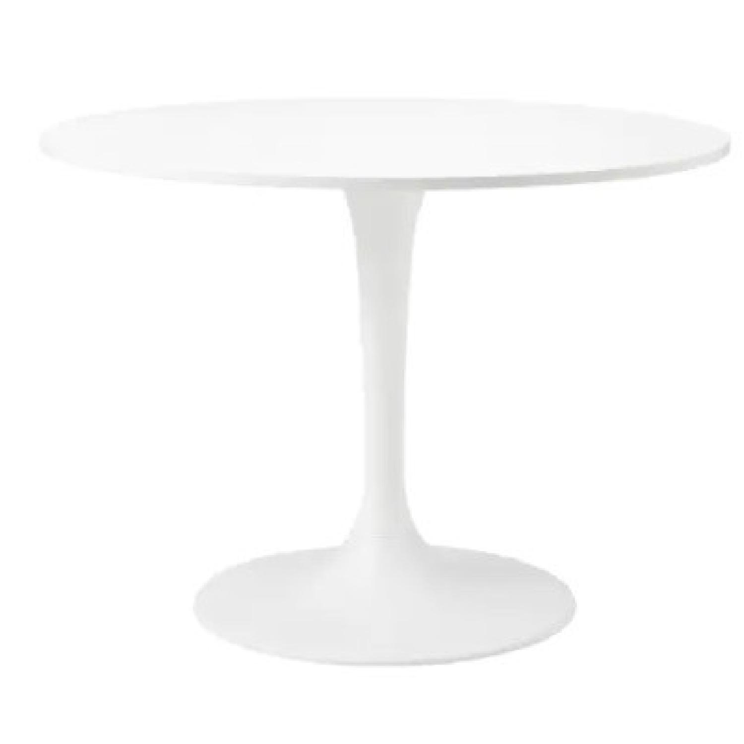 IKEA Doksta White Round Table - image-5