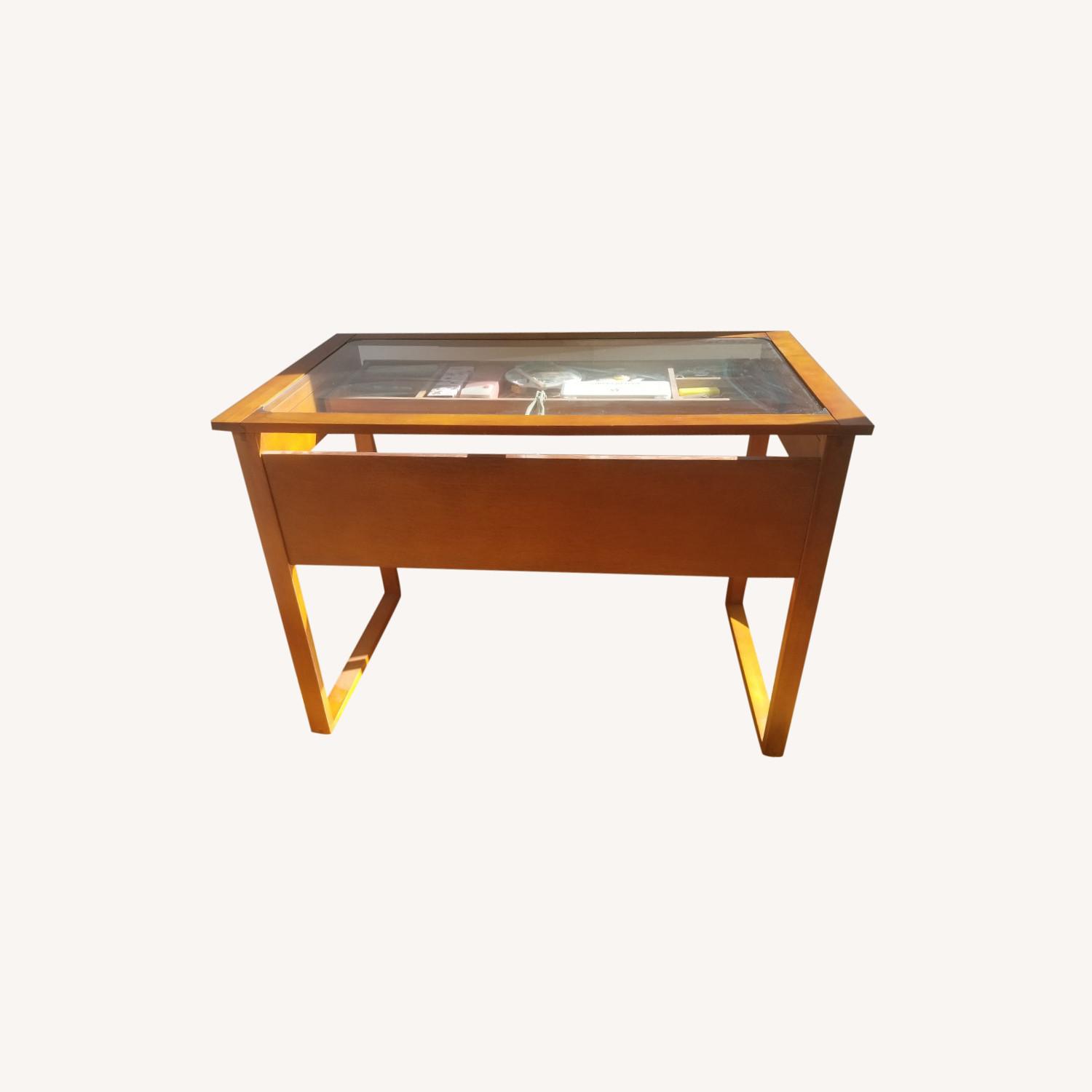 Studio Designs Glass Top Drafting Table - AptDeco, image size:1500x1500