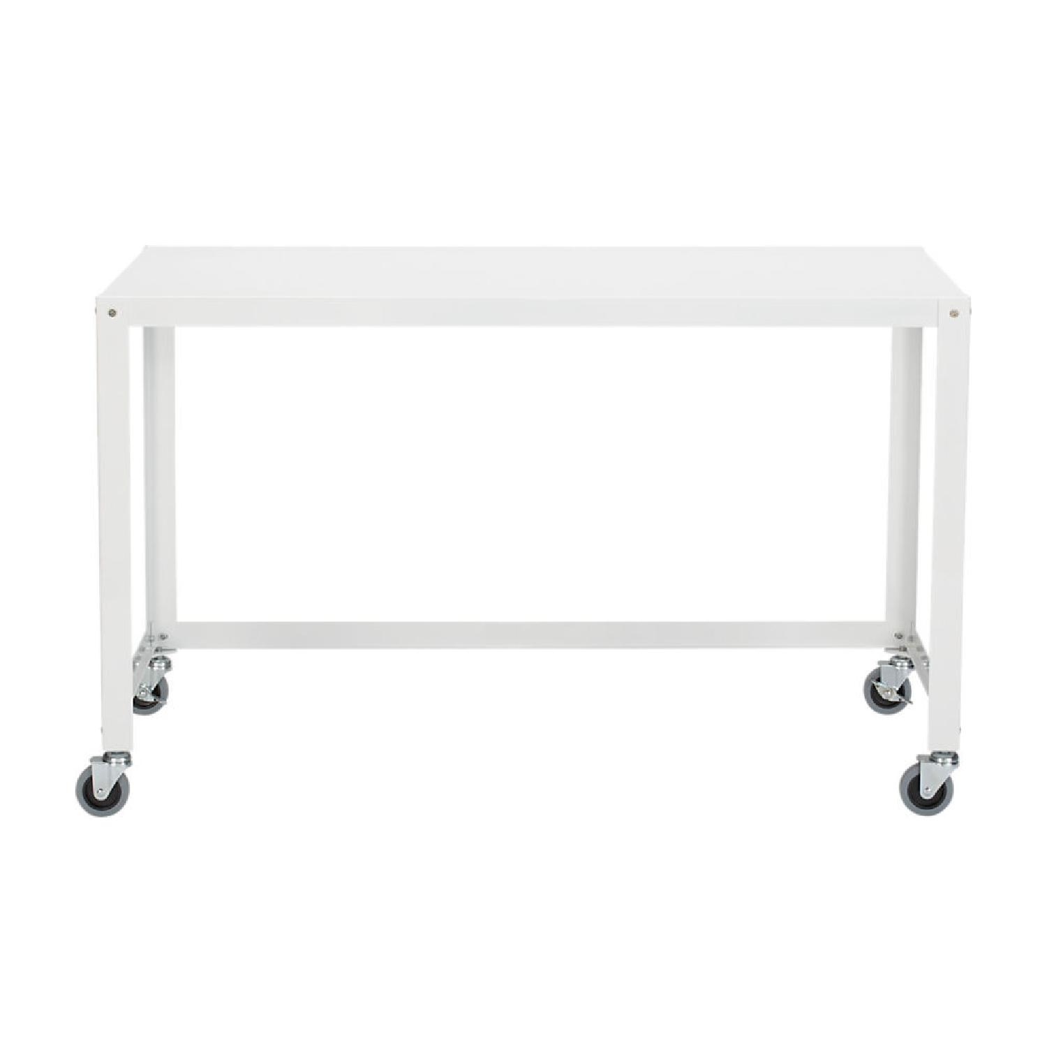 CB2 Go-Cart Rolling Desk - image-0