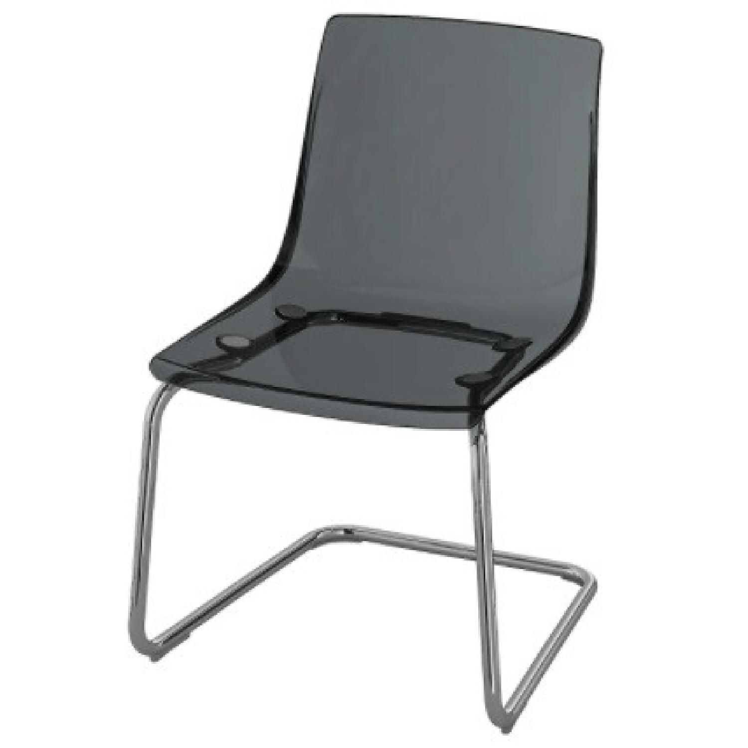 IKEA Tobias chair 椅子　A TOBIAS chair, clear/chrome plated - IKEA US