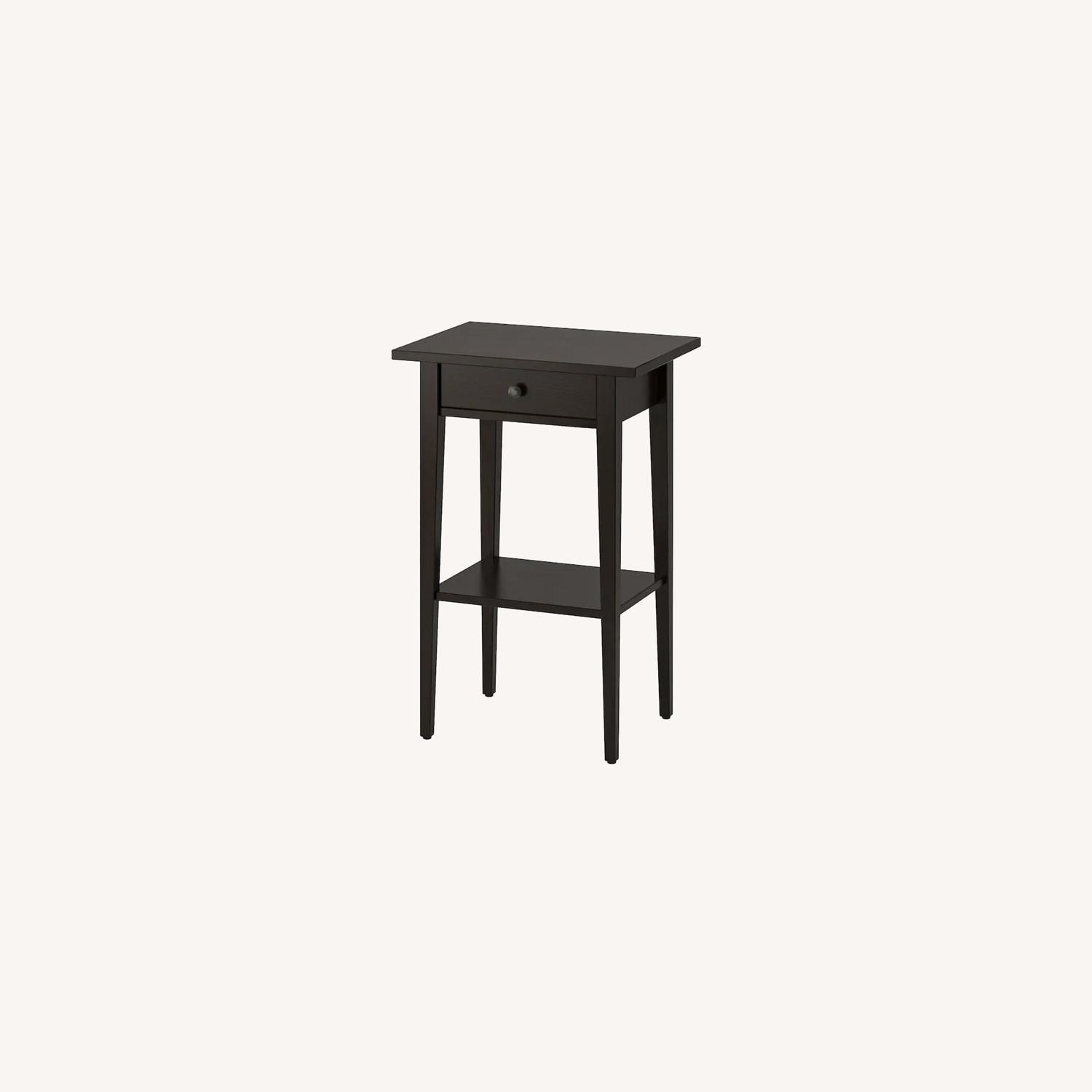 IKEA Hemnes BlackBrown Side Tables AptDeco