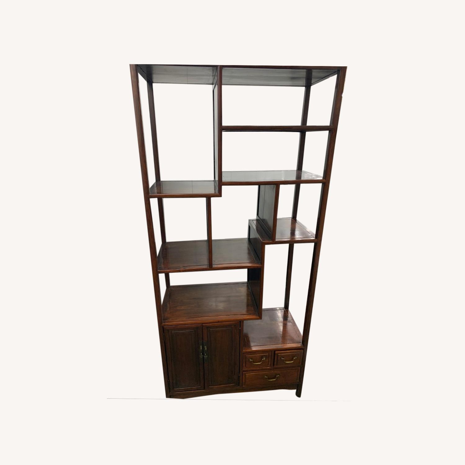 Chinese Bookcase AptDeco