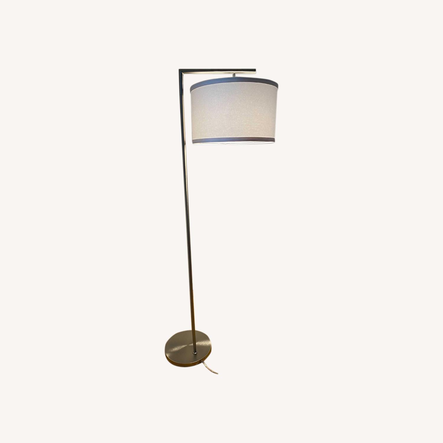 Modern White Floor Lamp - image-0