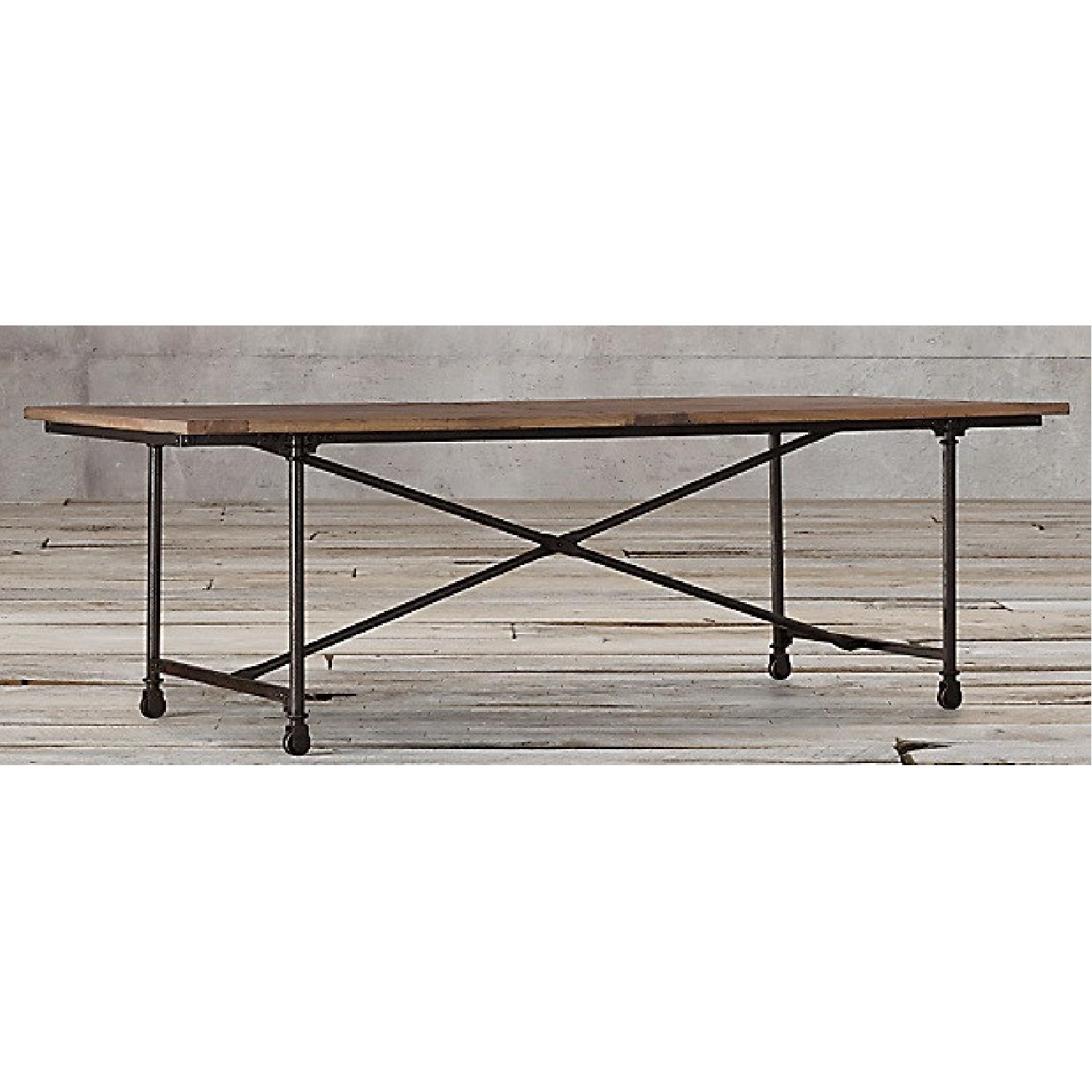 Restoration Hardware Rectangular Dining Table - image-11