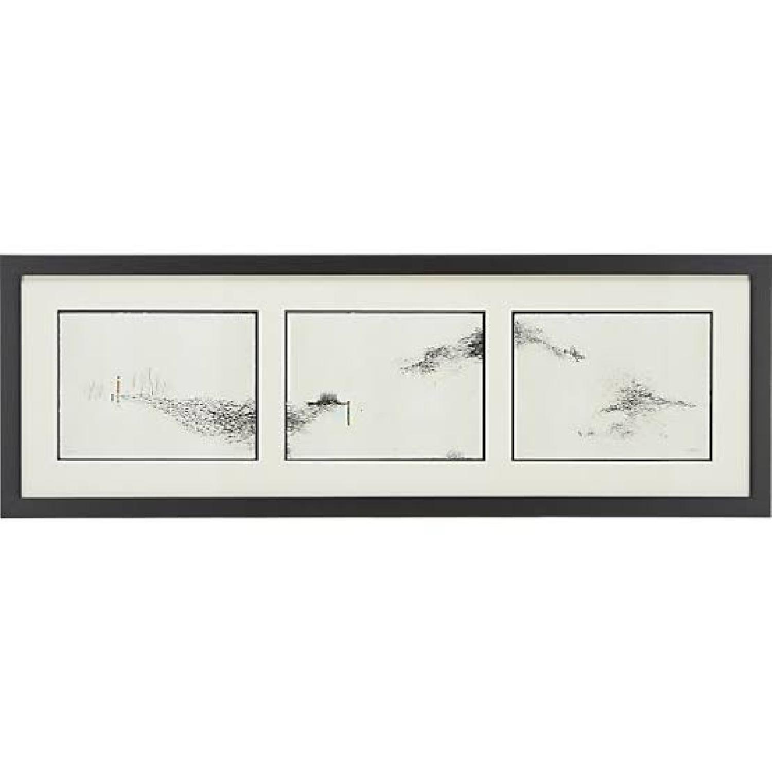 Crate & Barrel Intravals Triptych Art - image-7