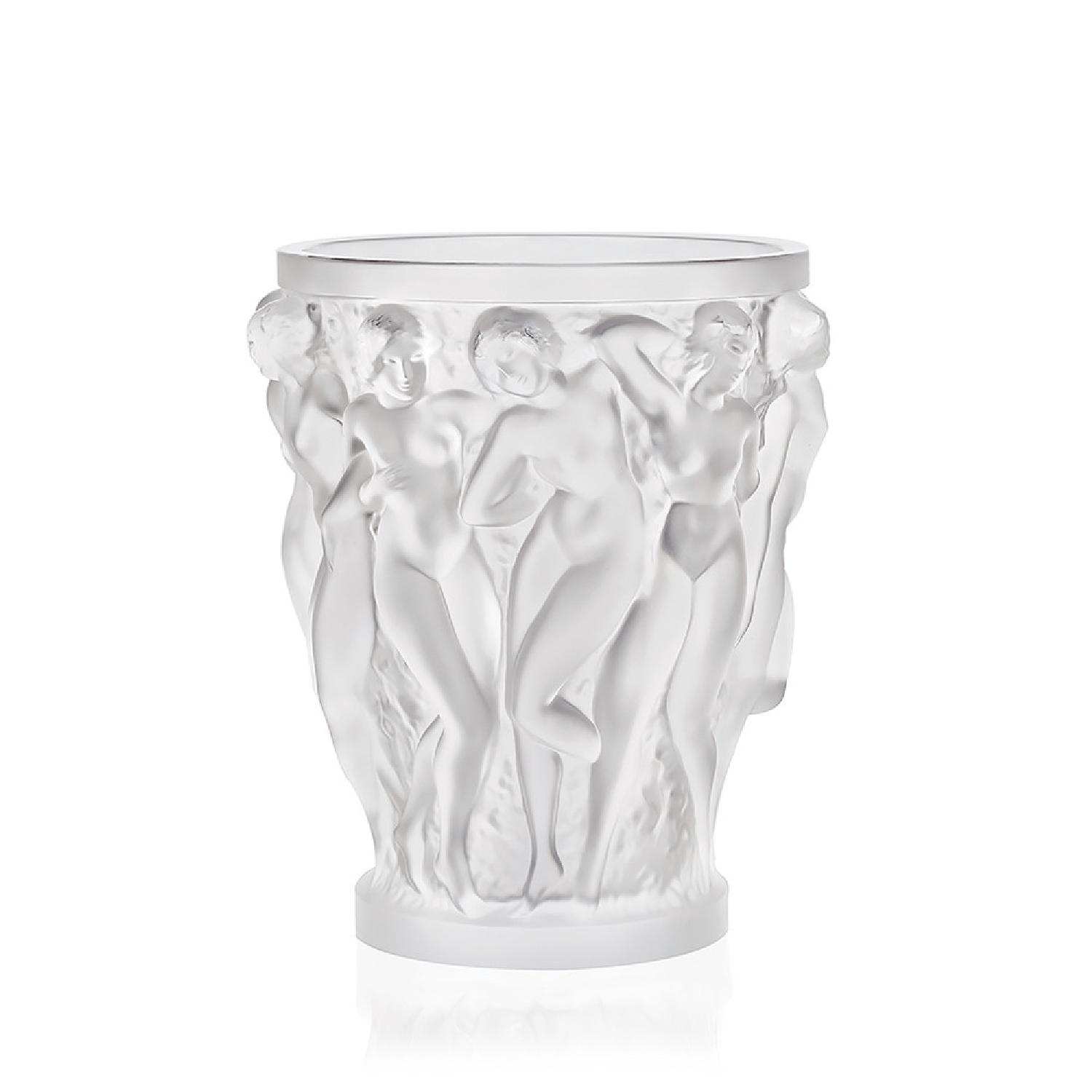 Lalique Crystal Bacchantes Vase - image-8