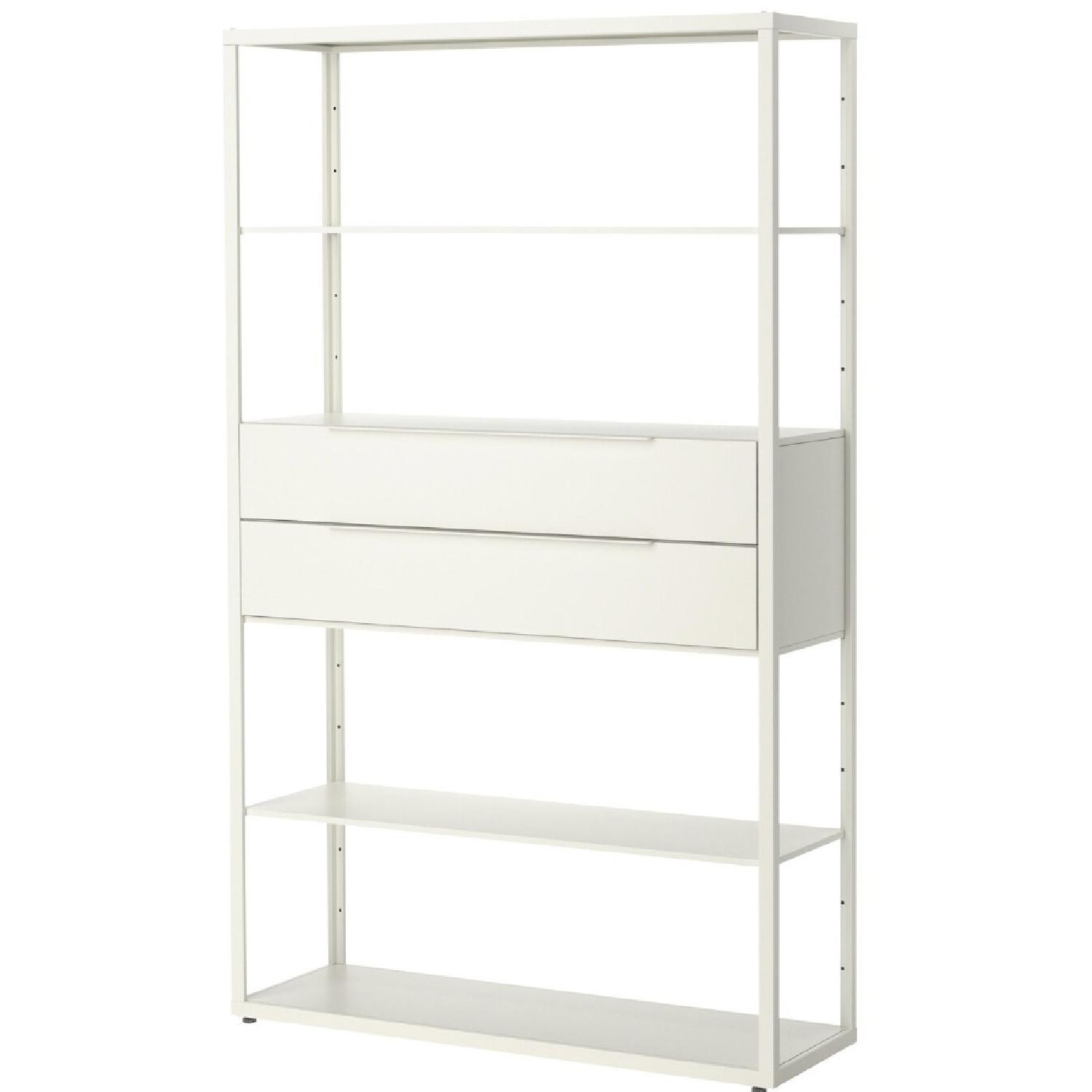 IKEA White Bookshelf/Wall Unit - image-5