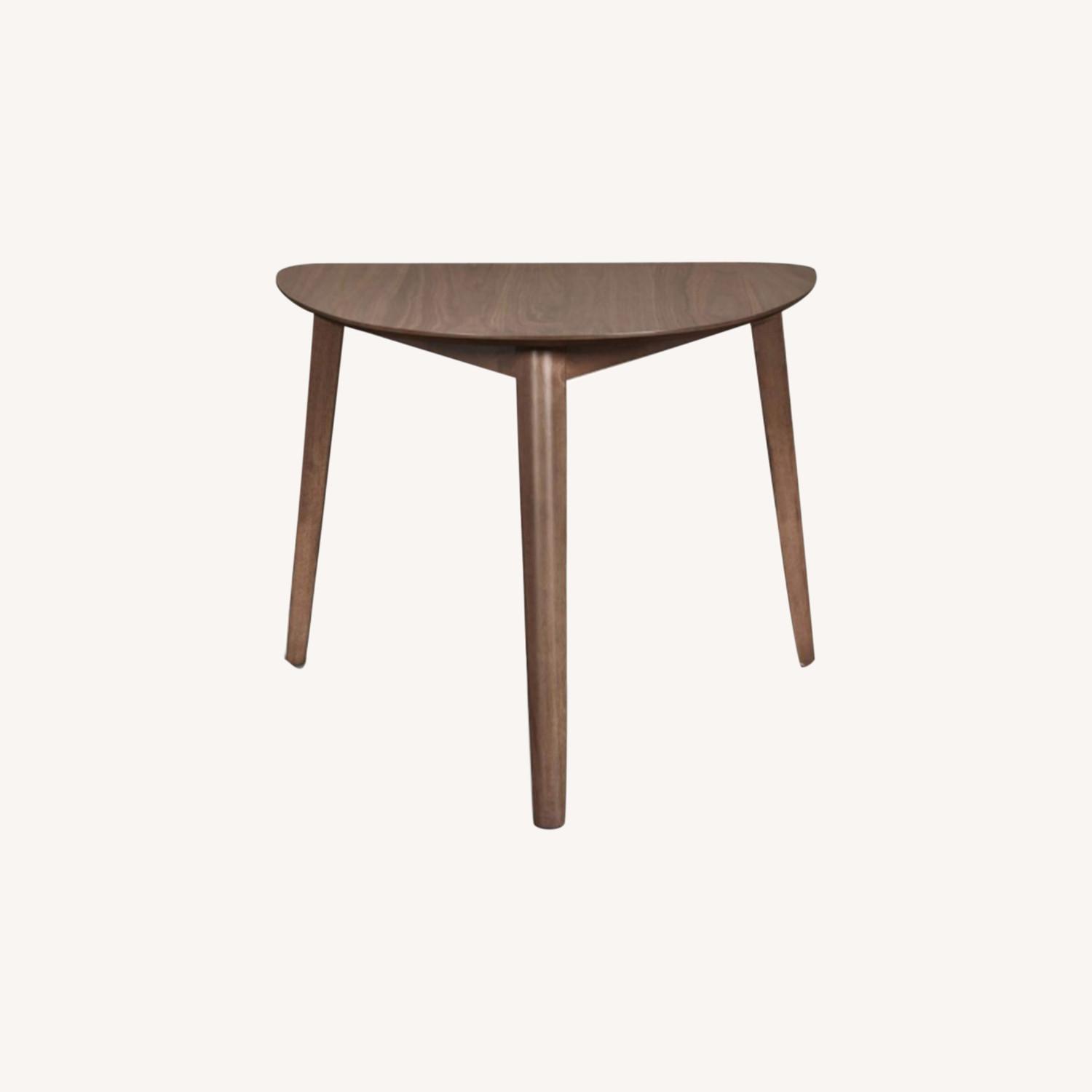 Mid Century Modern Small Wood Dining Table - image-0