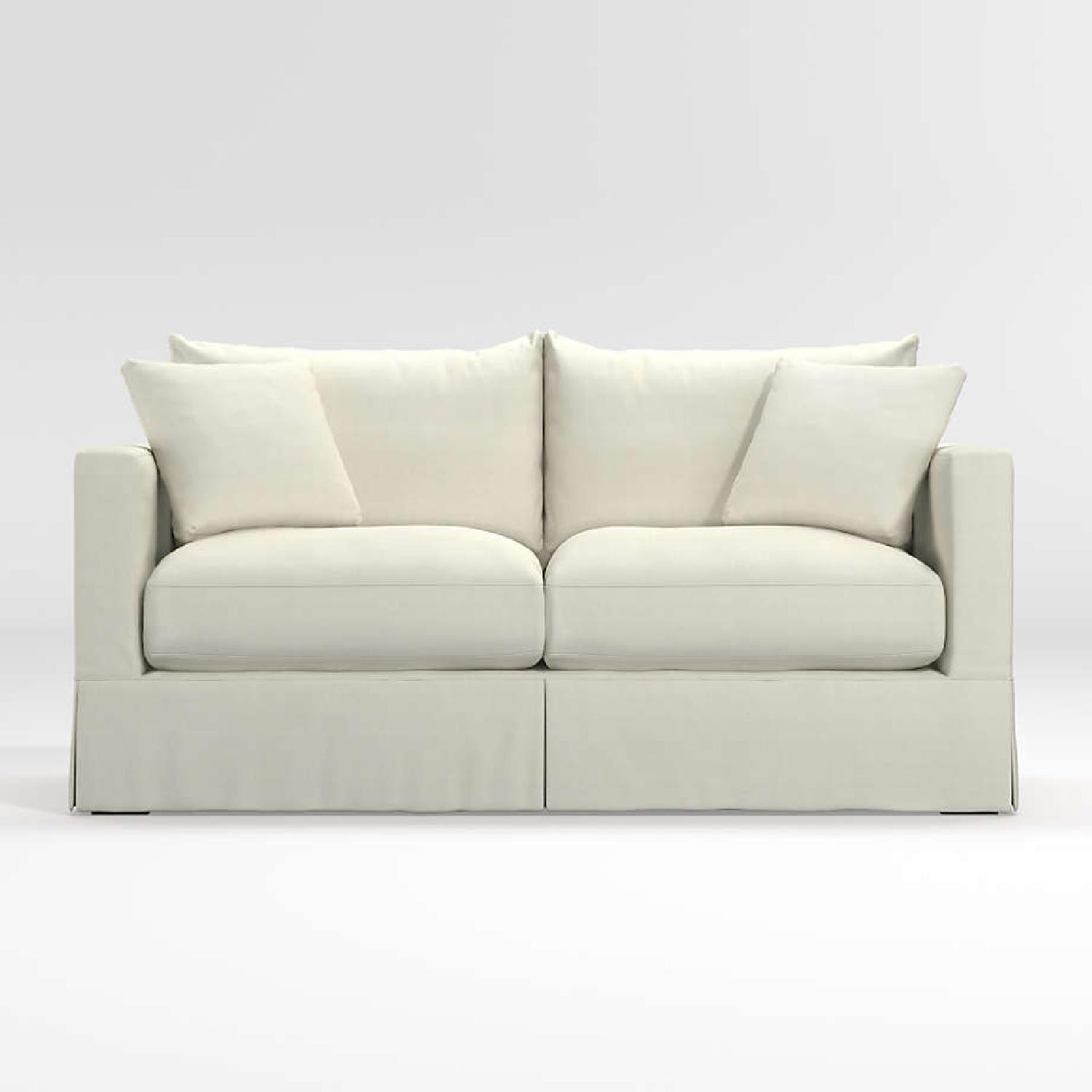 Crate & Barrel Willow Apartment Sofa - image-4