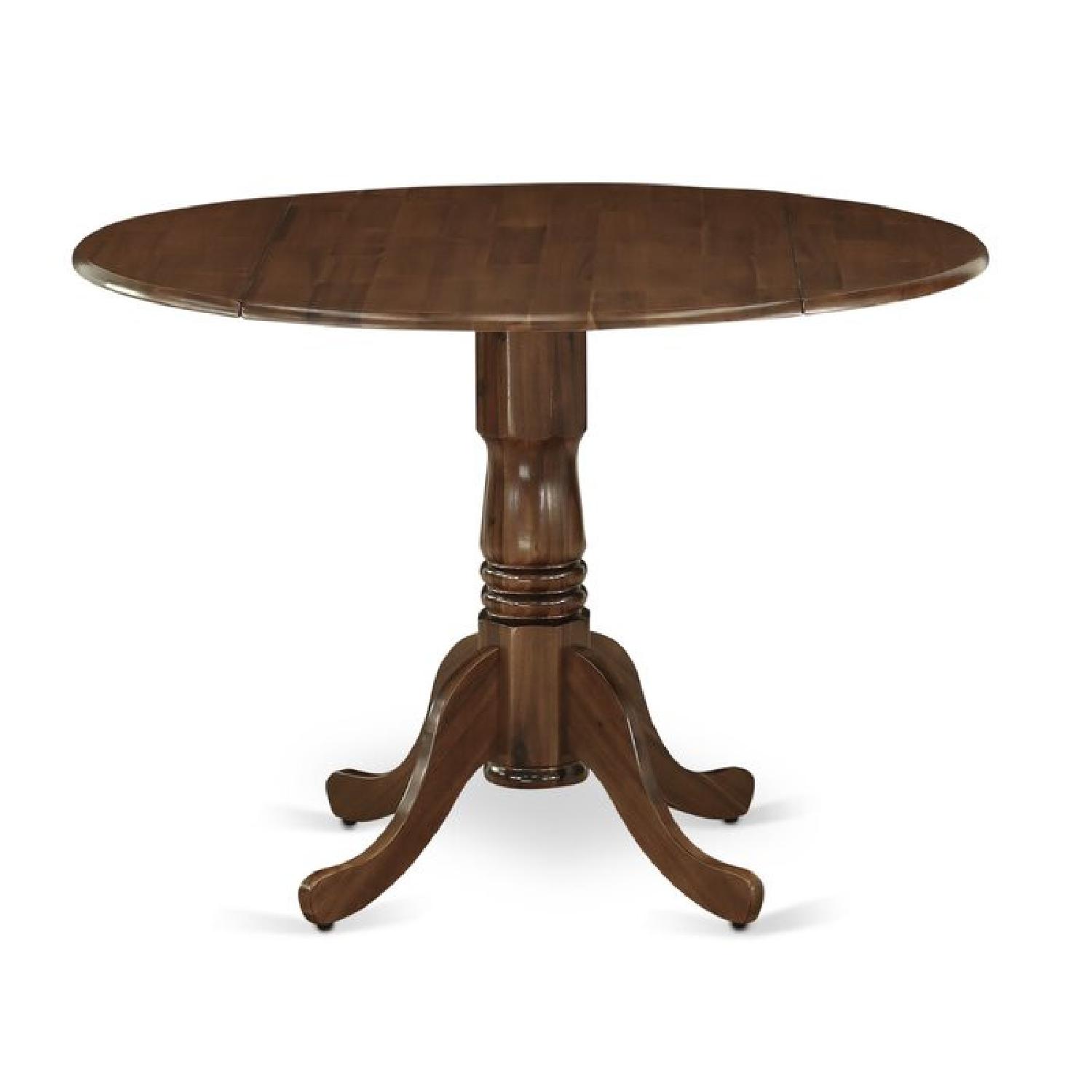 Wayfair Drop Leaf Solid Wood Dining Table - image-6