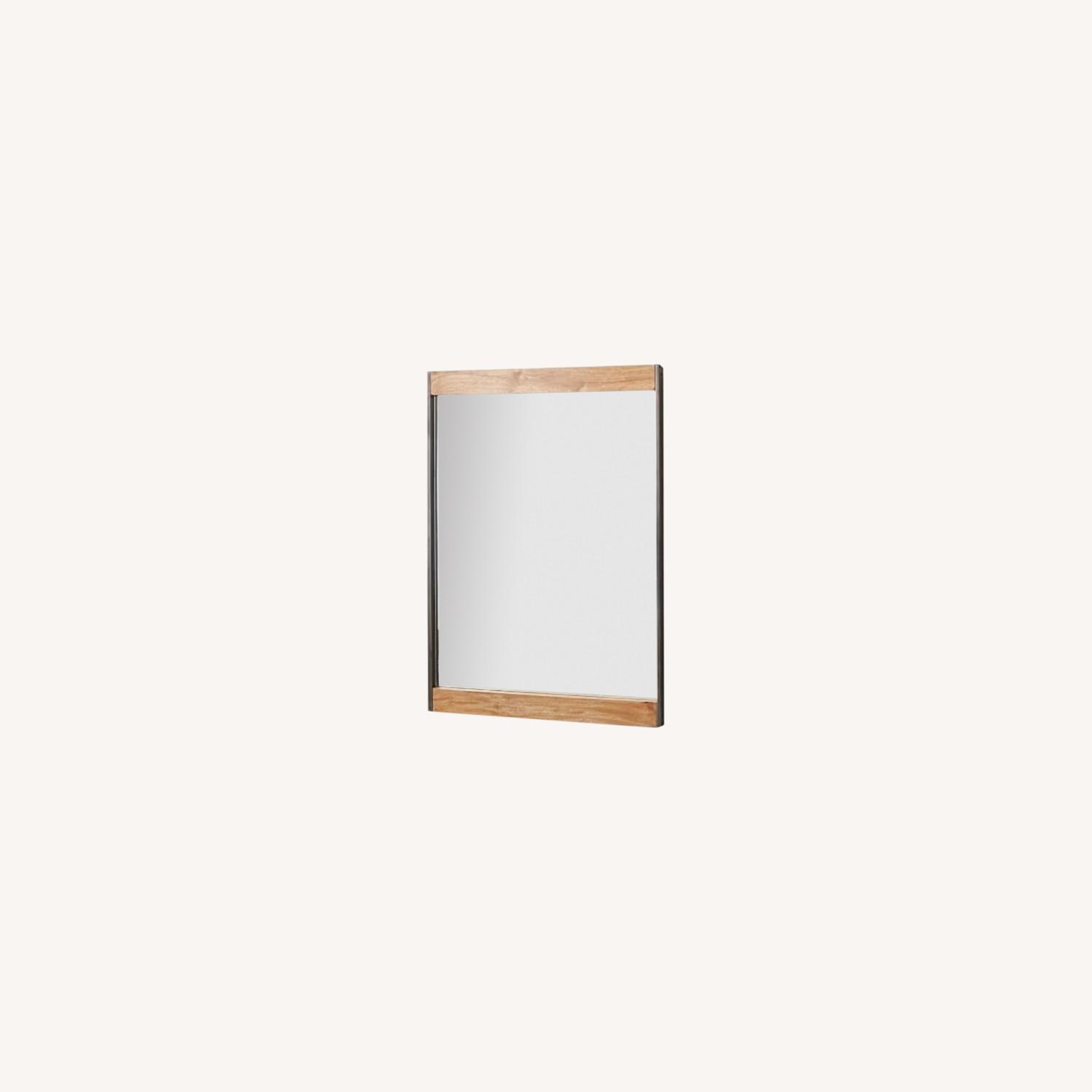 West Elm Industrial Wall Mirror - image-0