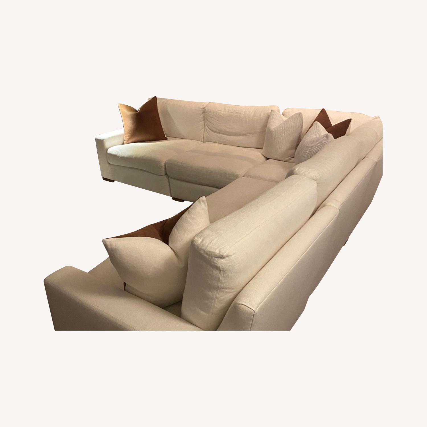 Restoration Hardware 5 Piece Maxwell Modular Sectional AptDeco