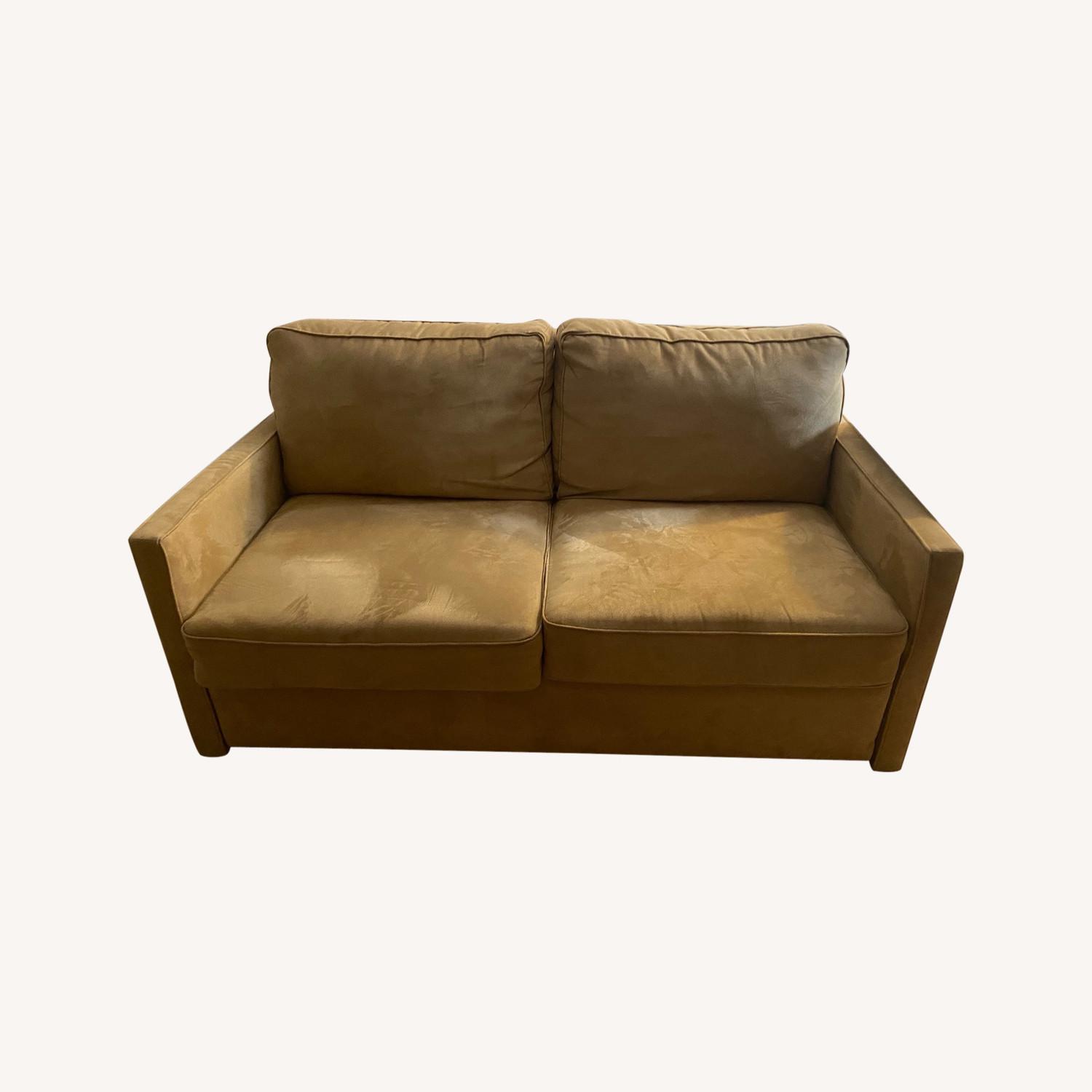 American Leather Queen Tempur-Pedic Sleeper Sofa - image-0