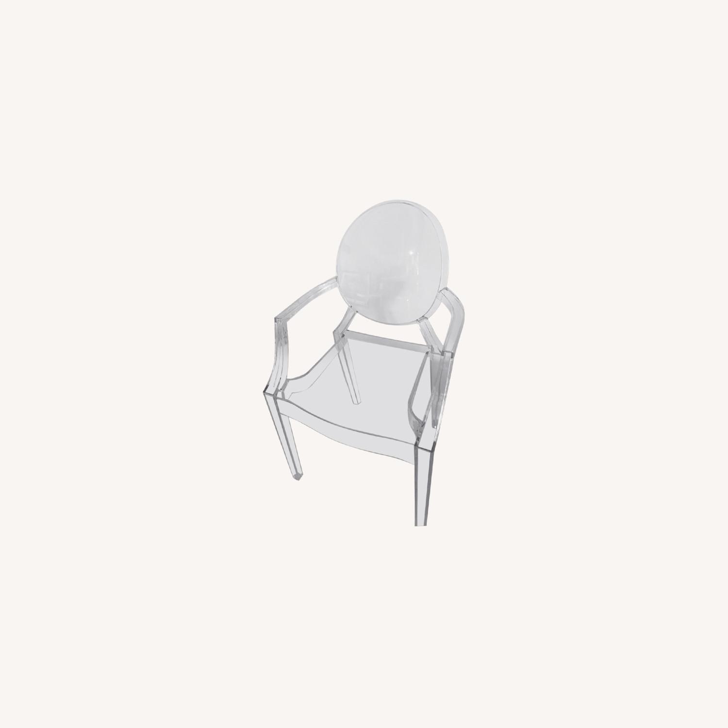 Kartell Clear Dining Chairs AptDeco