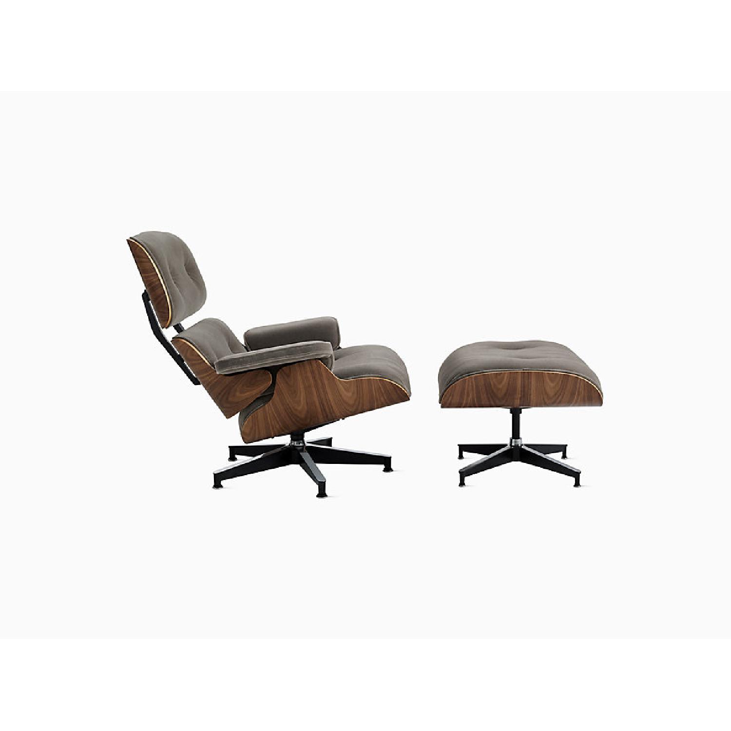 Tall Eames Lounge Chair and Ottoman - image-8