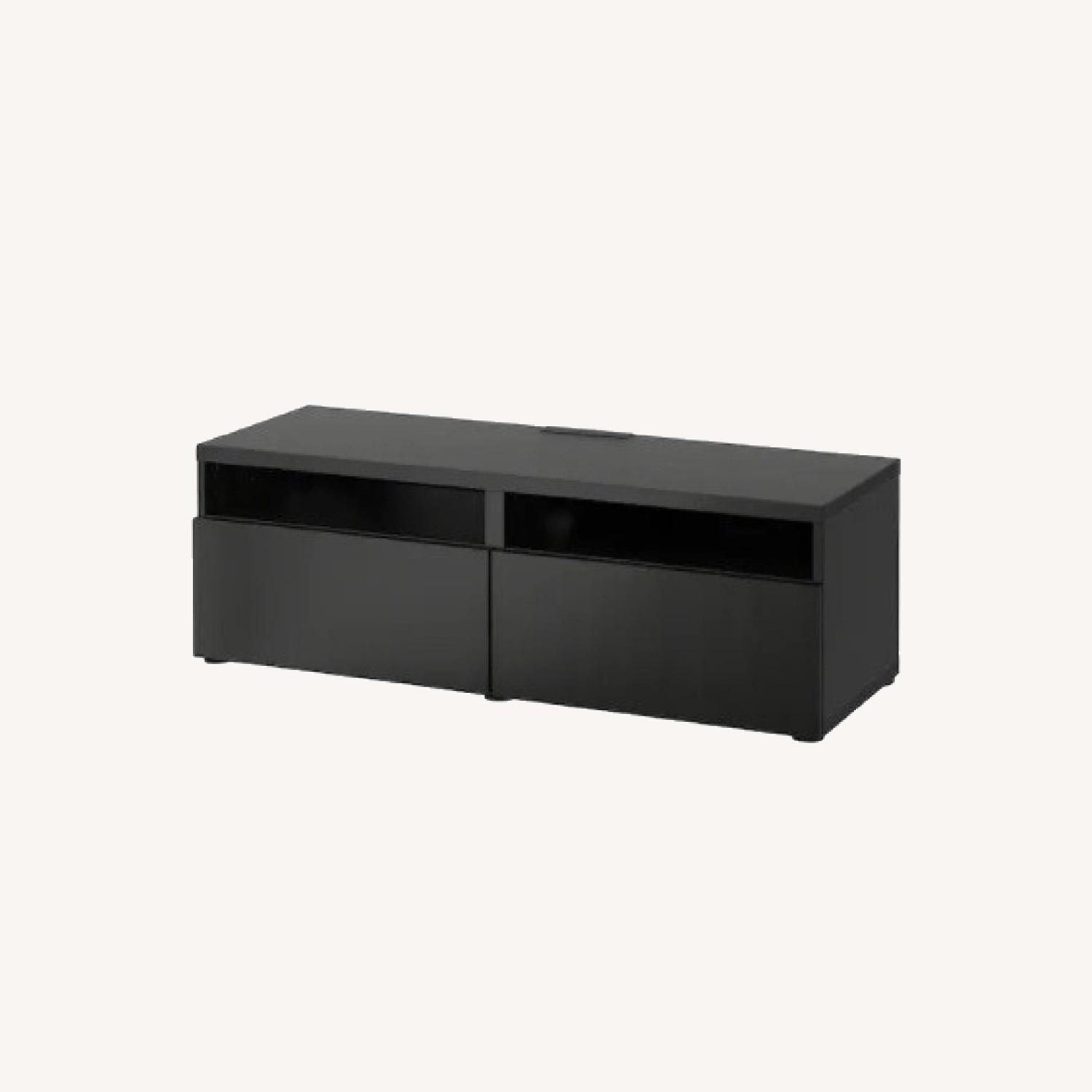 IKEA BESTA TV Console Black AptDeco