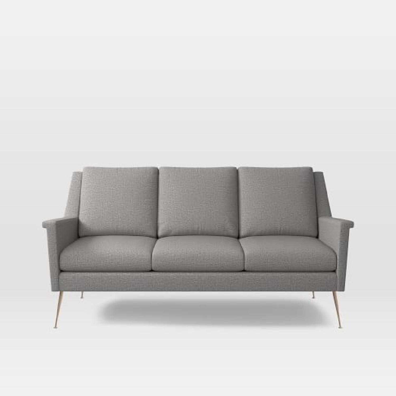 West Elm Mid Century Couch - image-4