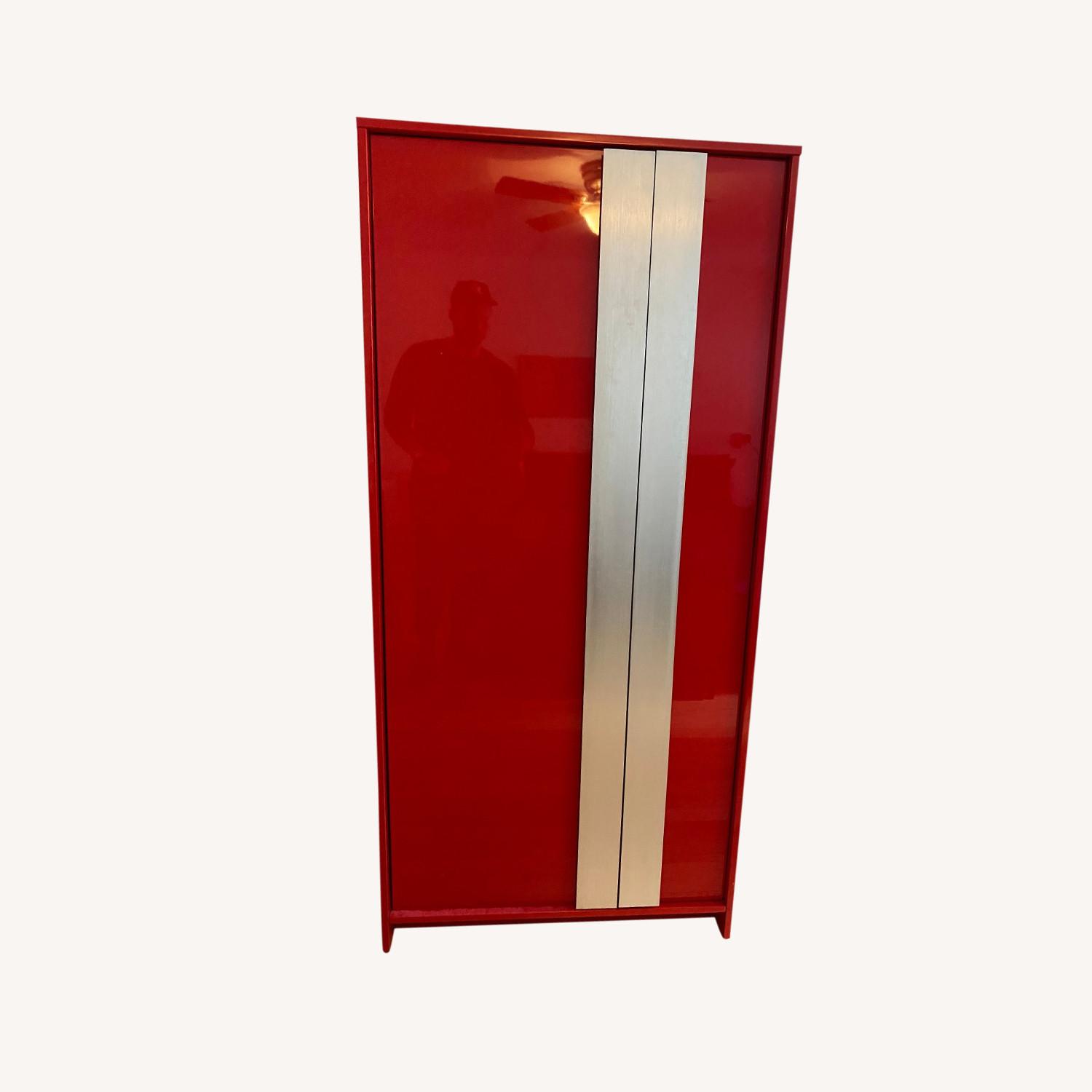 CB2 Lacquer Wardrobe/Storage Cabinet - image-0