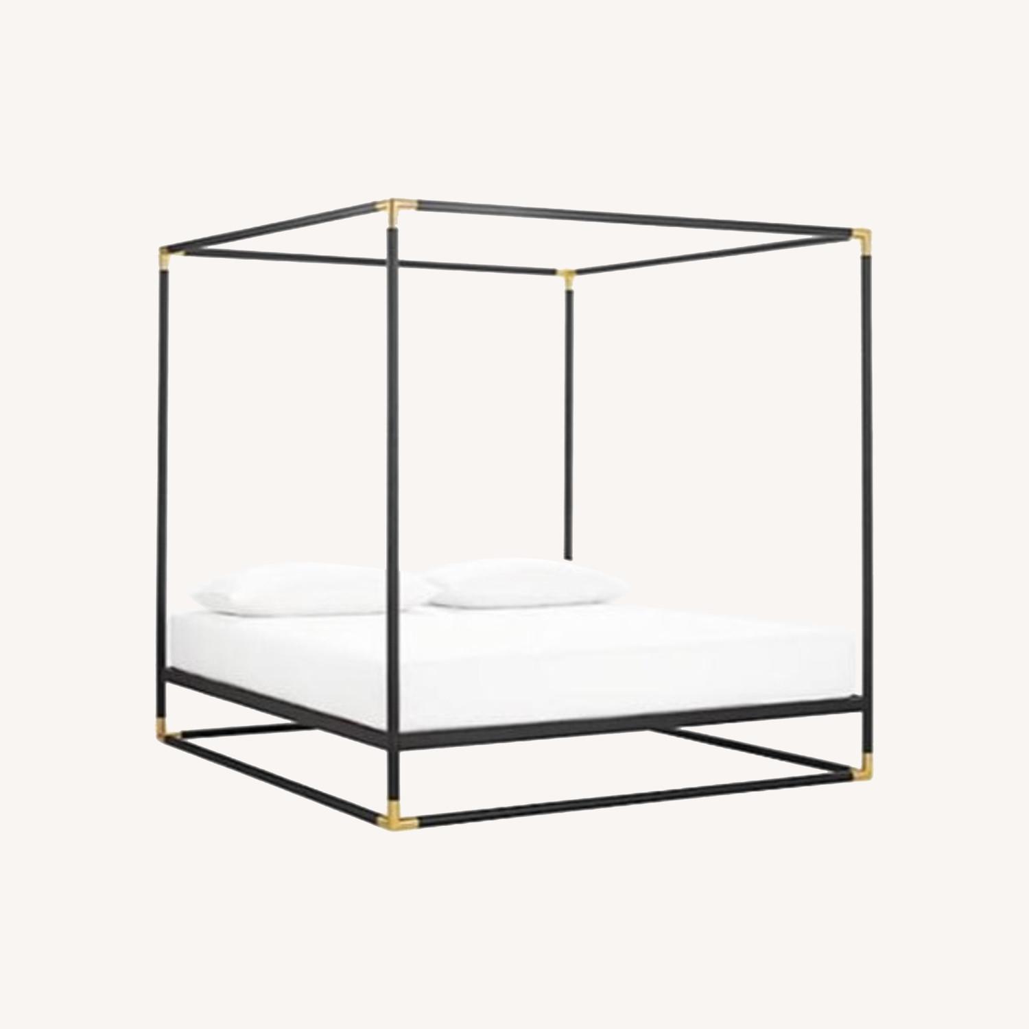 CB2 Canopy Bed AptDeco