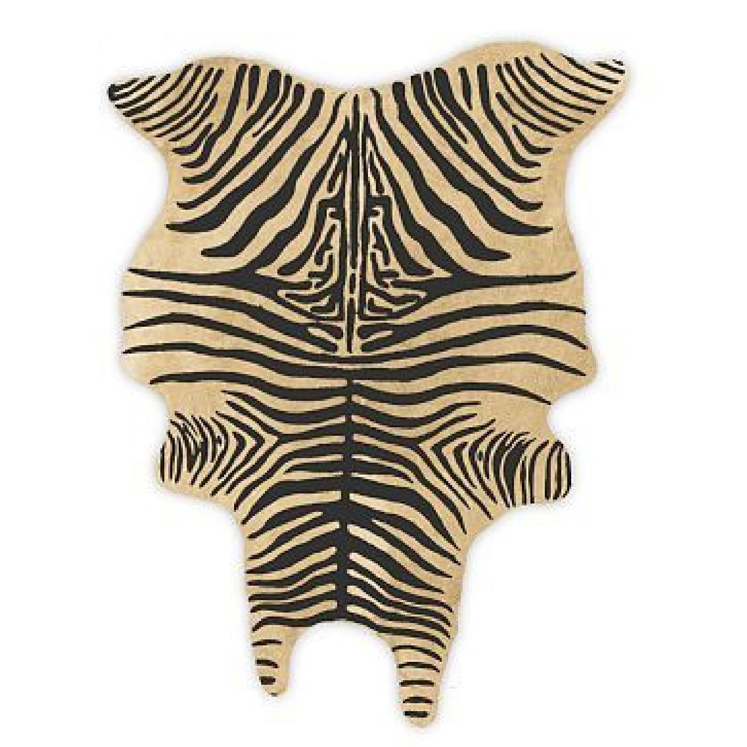 West Elm Zebra Hide Rug - image-6
