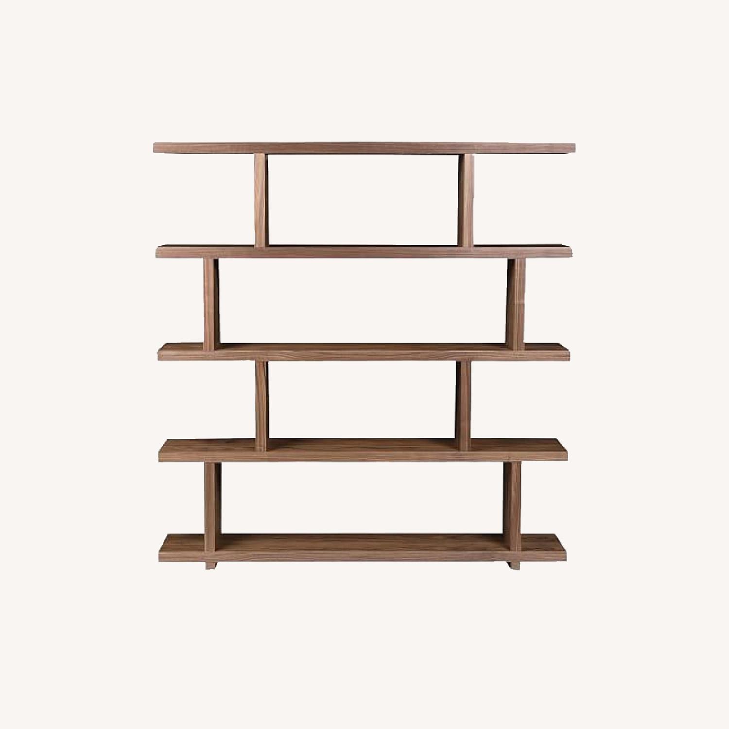 West Elm Modern Staggered Shelf - image-0