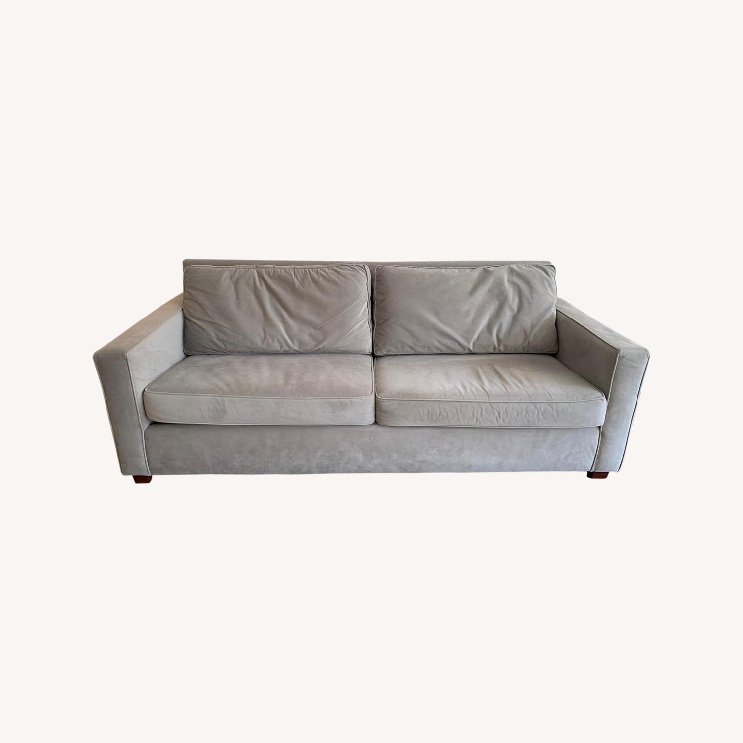 West Elm Light Gray Henry Sofa - image-0