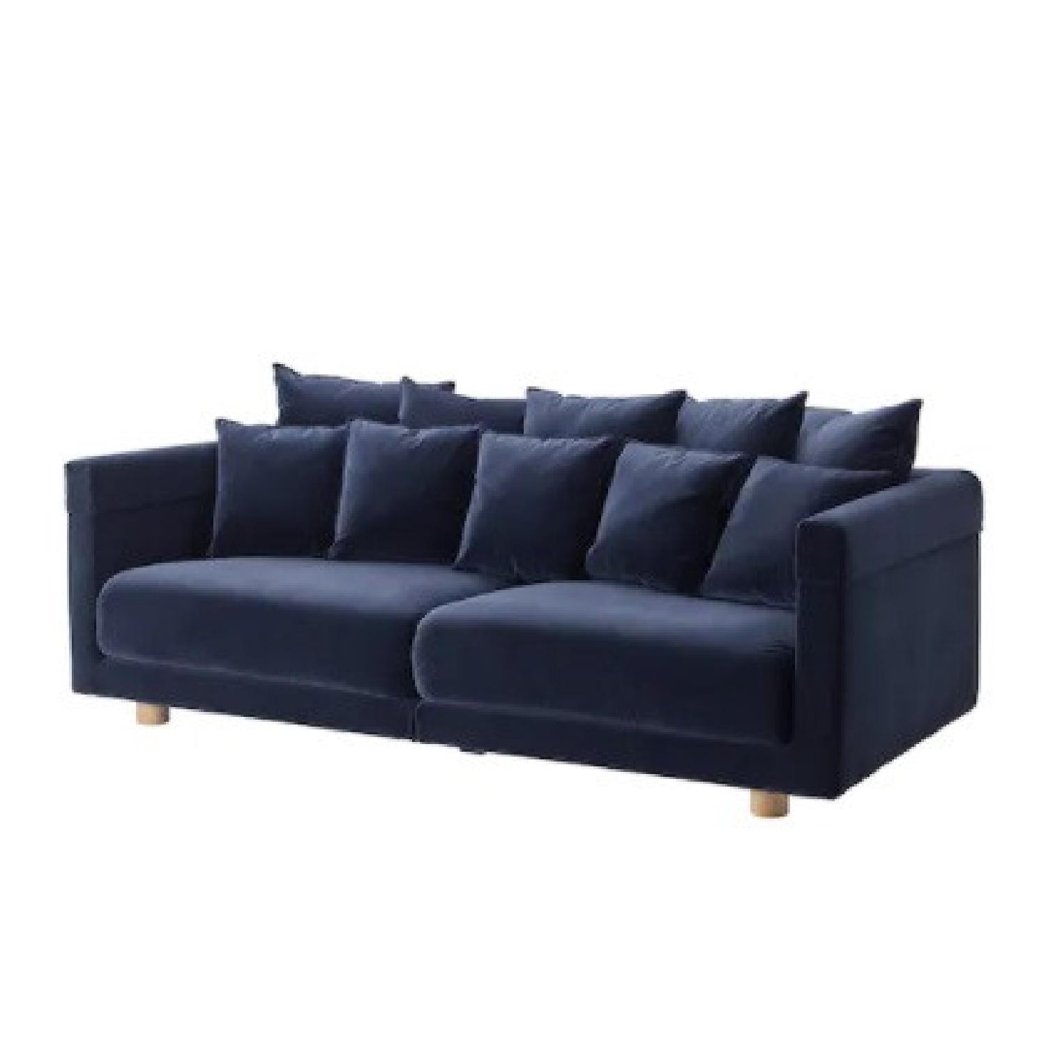 IKEA Velvet Stockholm Sofa - image-6