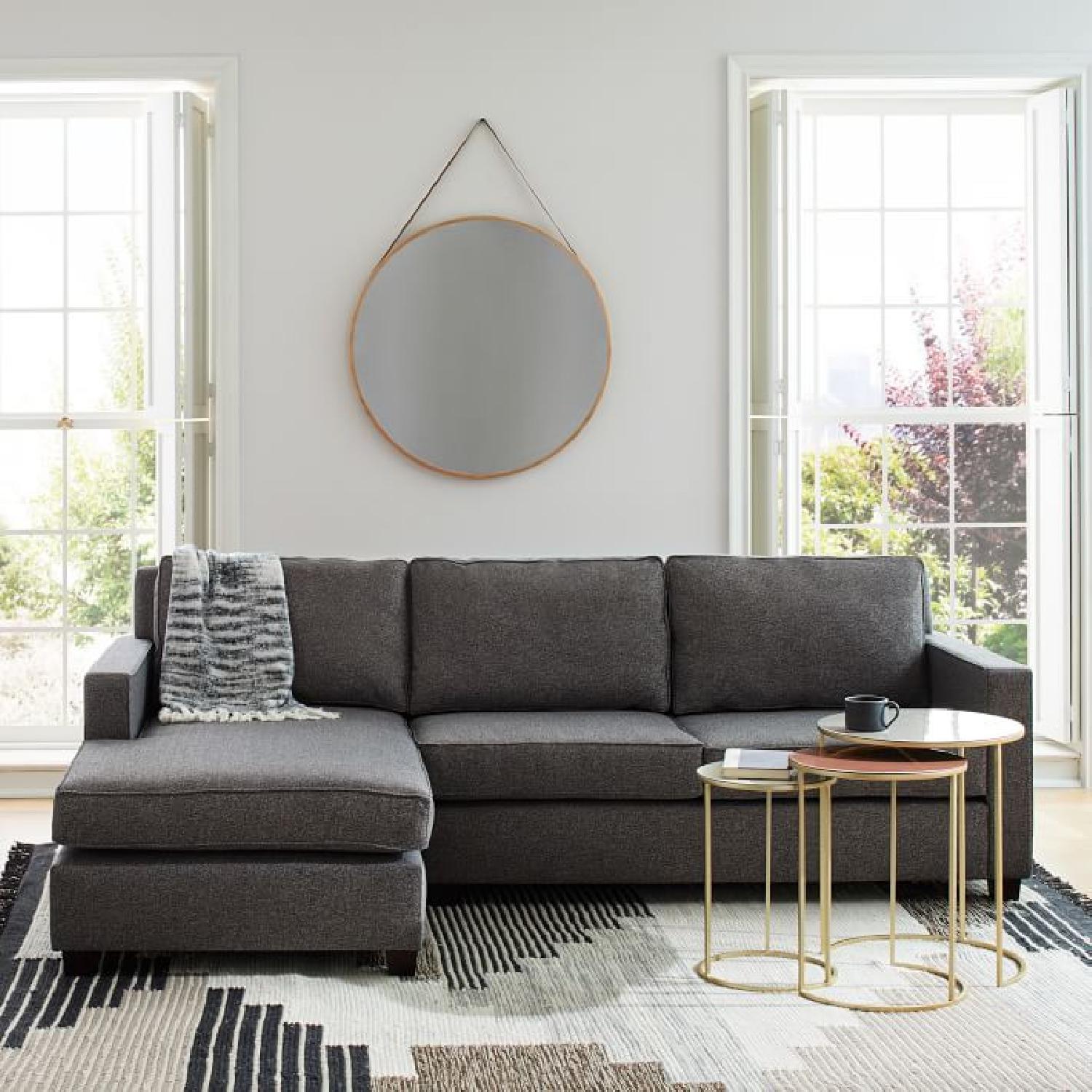 West Elm Sleeper Sectional - image-7
