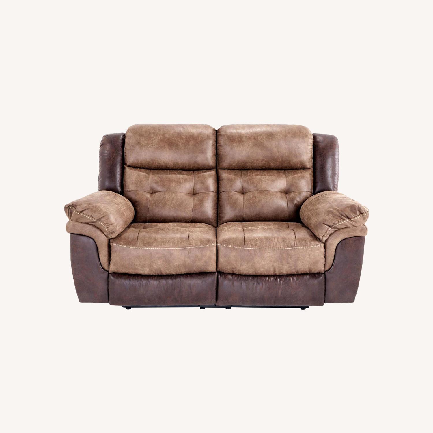 Bob's Discount Furniture Reclining Loveseat AptDeco